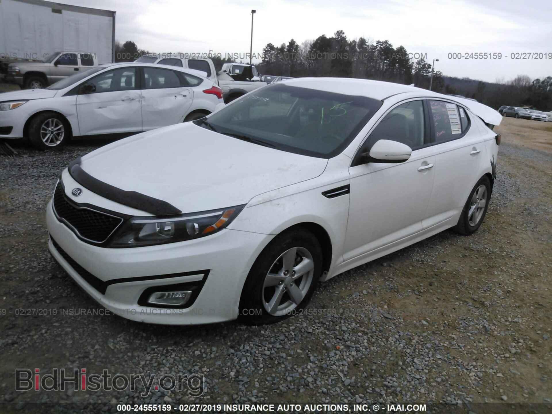 2015 KIA OPTIMA - VIN: KNAGM4A74F5639948 - Фото 2