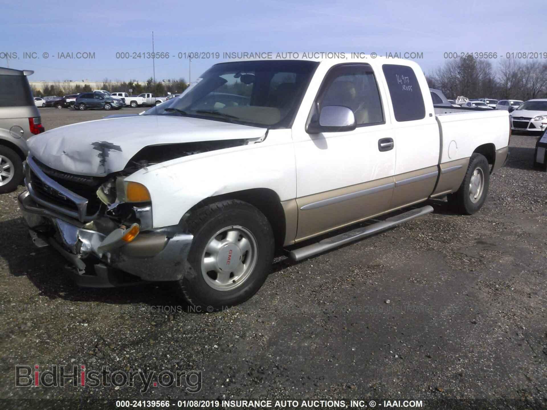 1999 GMC NEW SIERRA - VIN: 2GTEC19T3X1559962 - Фото 2
