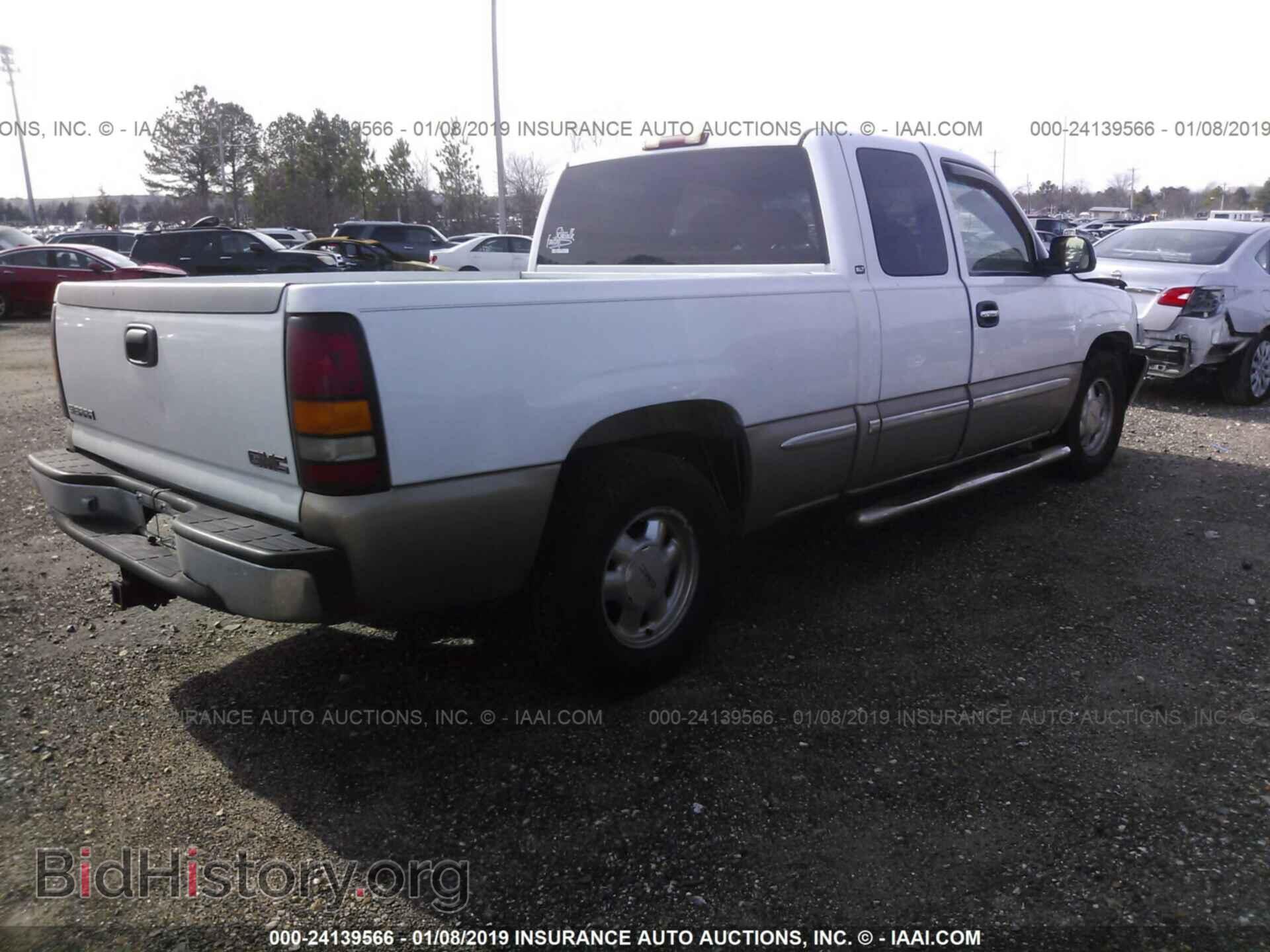 1999 GMC NEW SIERRA - VIN: 2GTEC19T3X1559962 - Фото 4