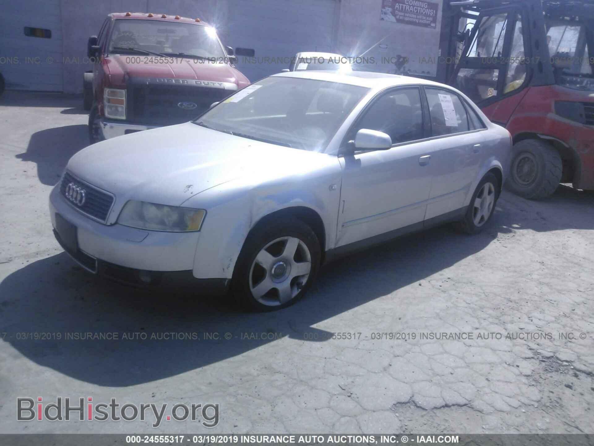 2002 AUDI A4 - VIN: WAULC68E42A217195 - Фото 2