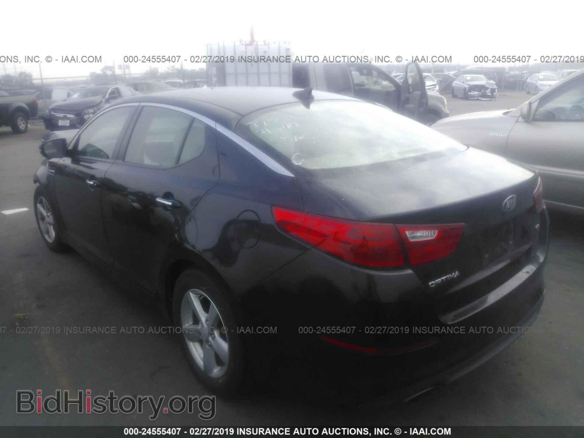 2015 KIA OPTIMA - VIN: KNAGM4A78F5662696 - Photo 3