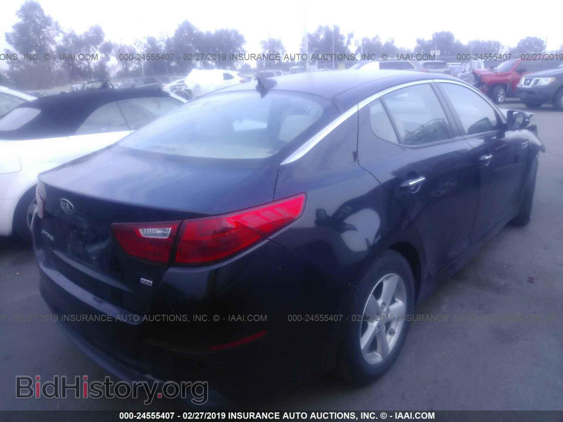 2015 KIA OPTIMA - VIN: KNAGM4A78F5662696 - Photo 4