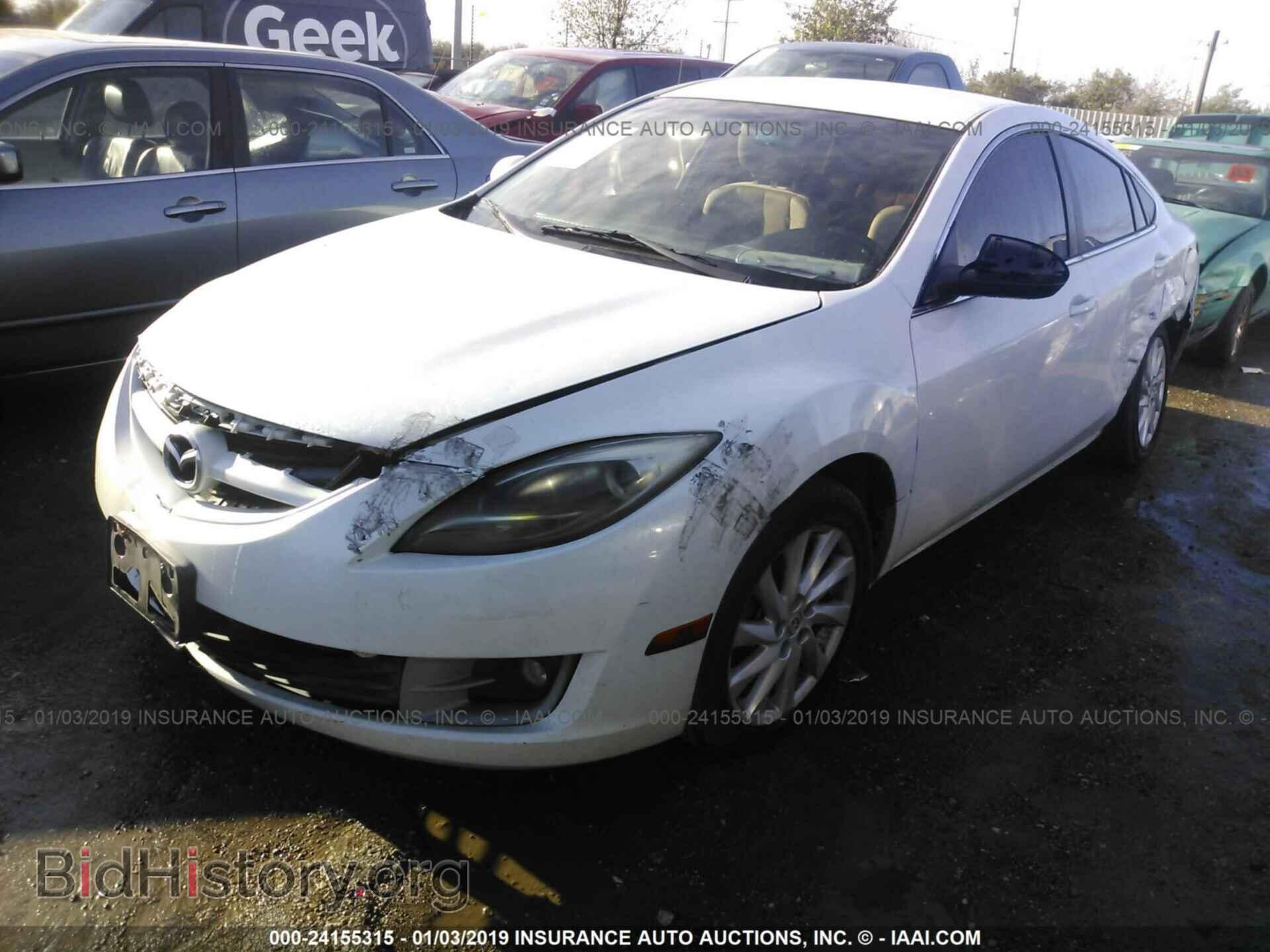 2011 MAZDA 6 - VIN: 1YVHZ8CH9B5M26892 - Фото 2