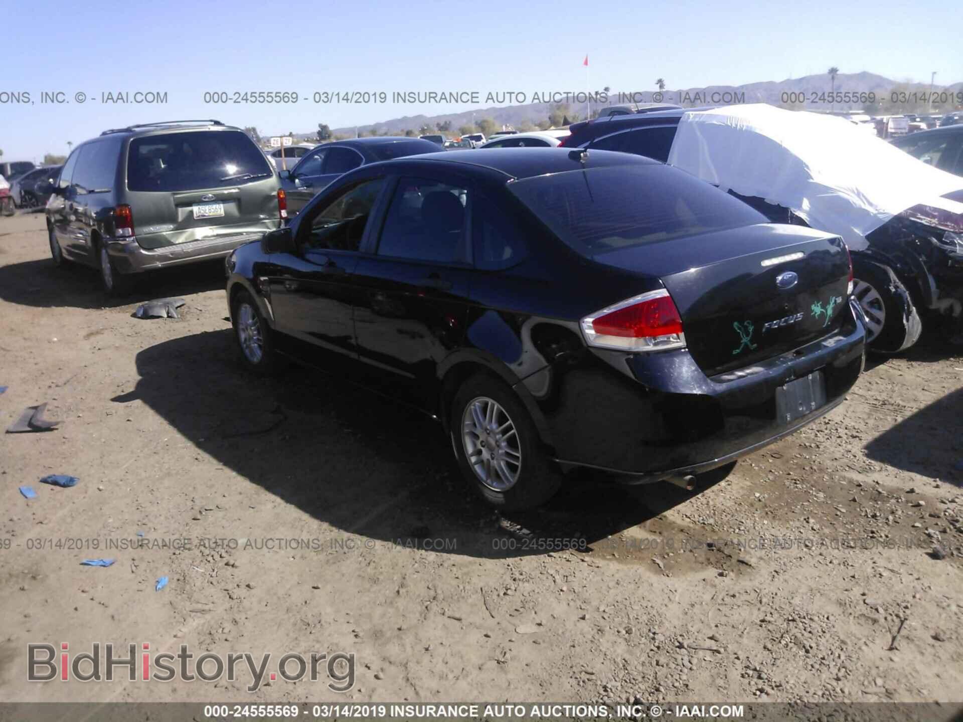 2008 FORD FOCUS - VIN: 1FAHP35N28W295427 - Фото 3