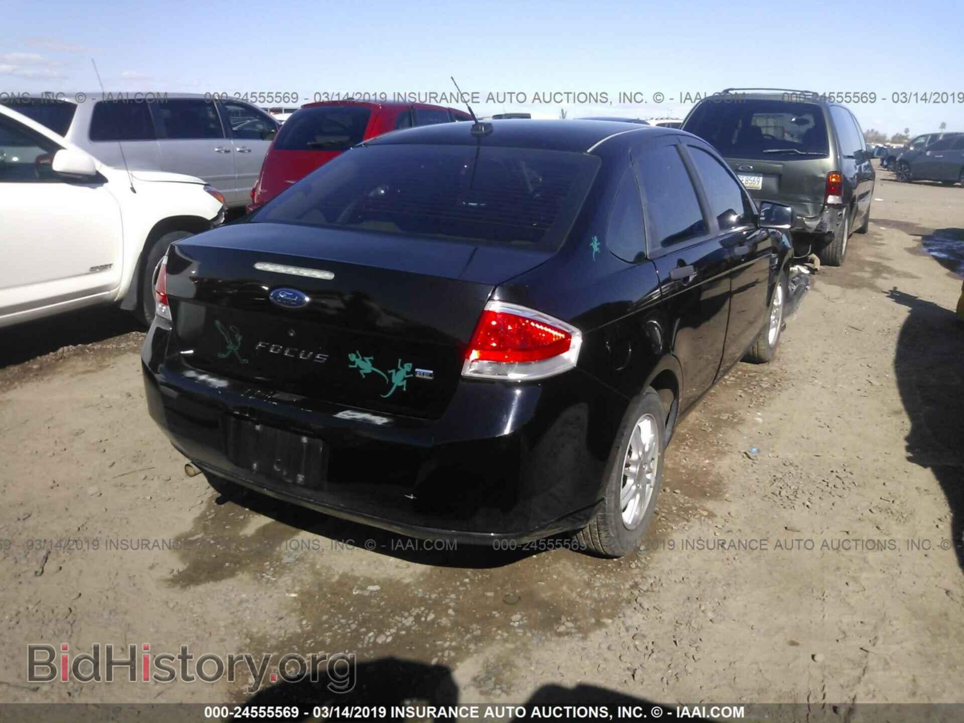 2008 FORD FOCUS - VIN: 1FAHP35N28W295427 - Фото 4