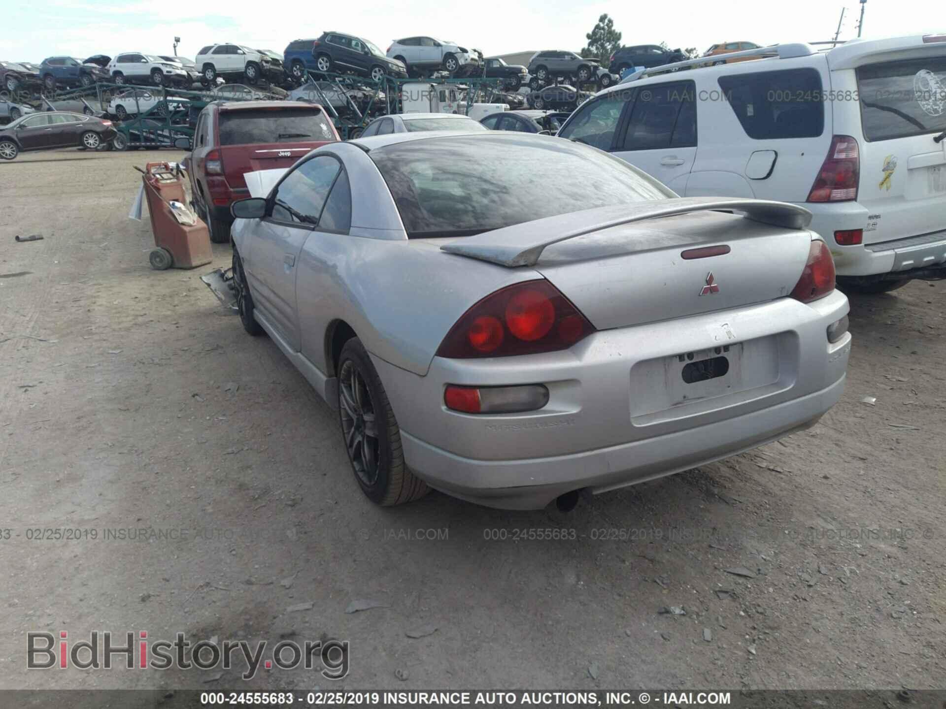 2001 MITSUBISHI ECLIPSE - VIN: 4A3AC84H71E109518 - Фото 3