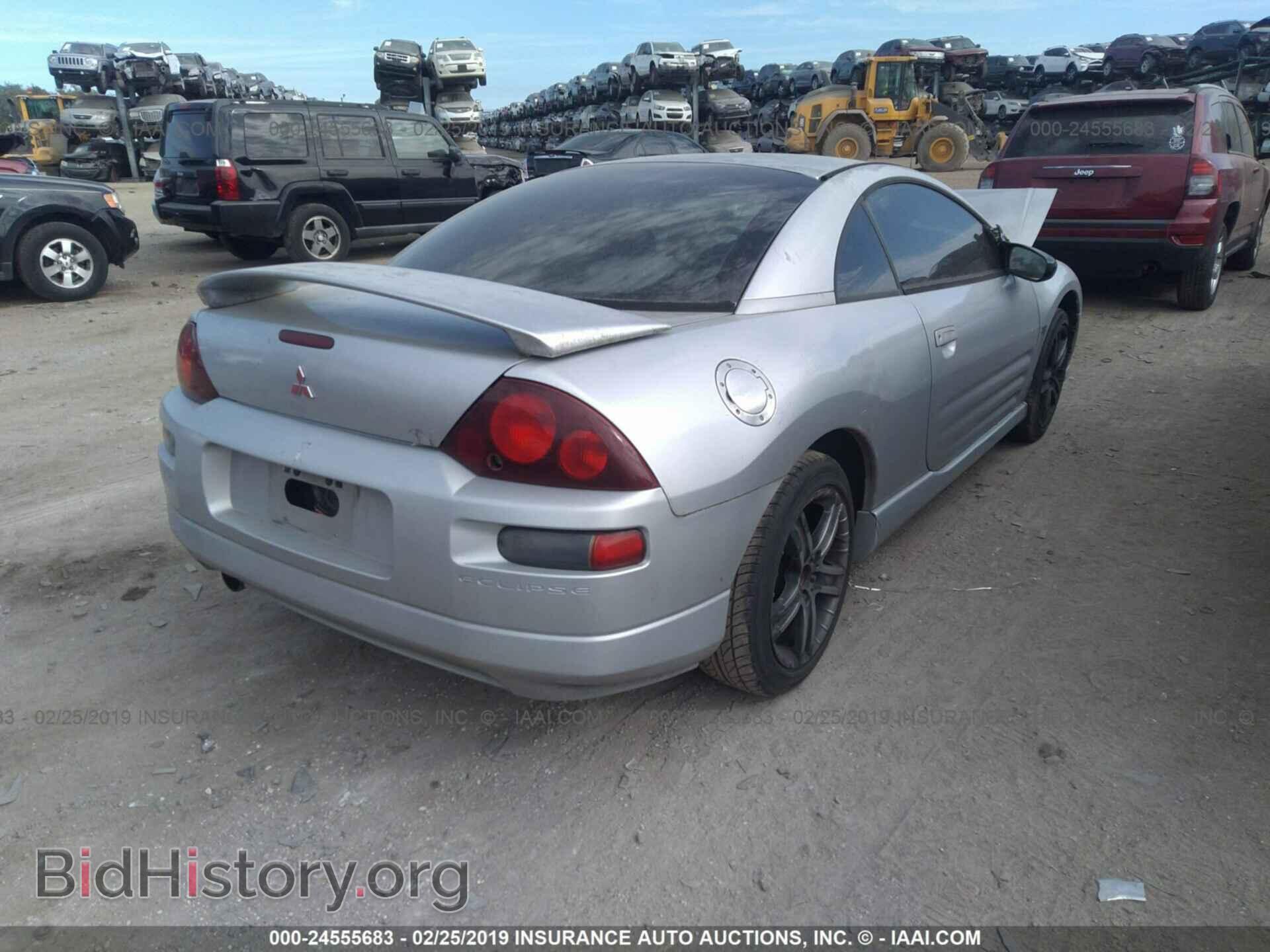 2001 MITSUBISHI ECLIPSE - VIN: 4A3AC84H71E109518 - Фото 4