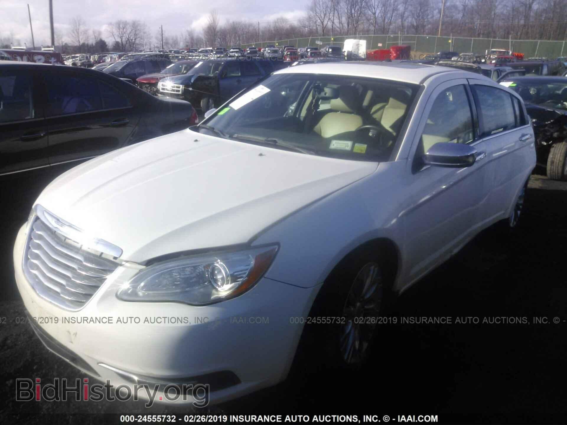 2012 CHRYSLER 200 - VIN: 1C3CCBCG4CN184895 - Фото 2