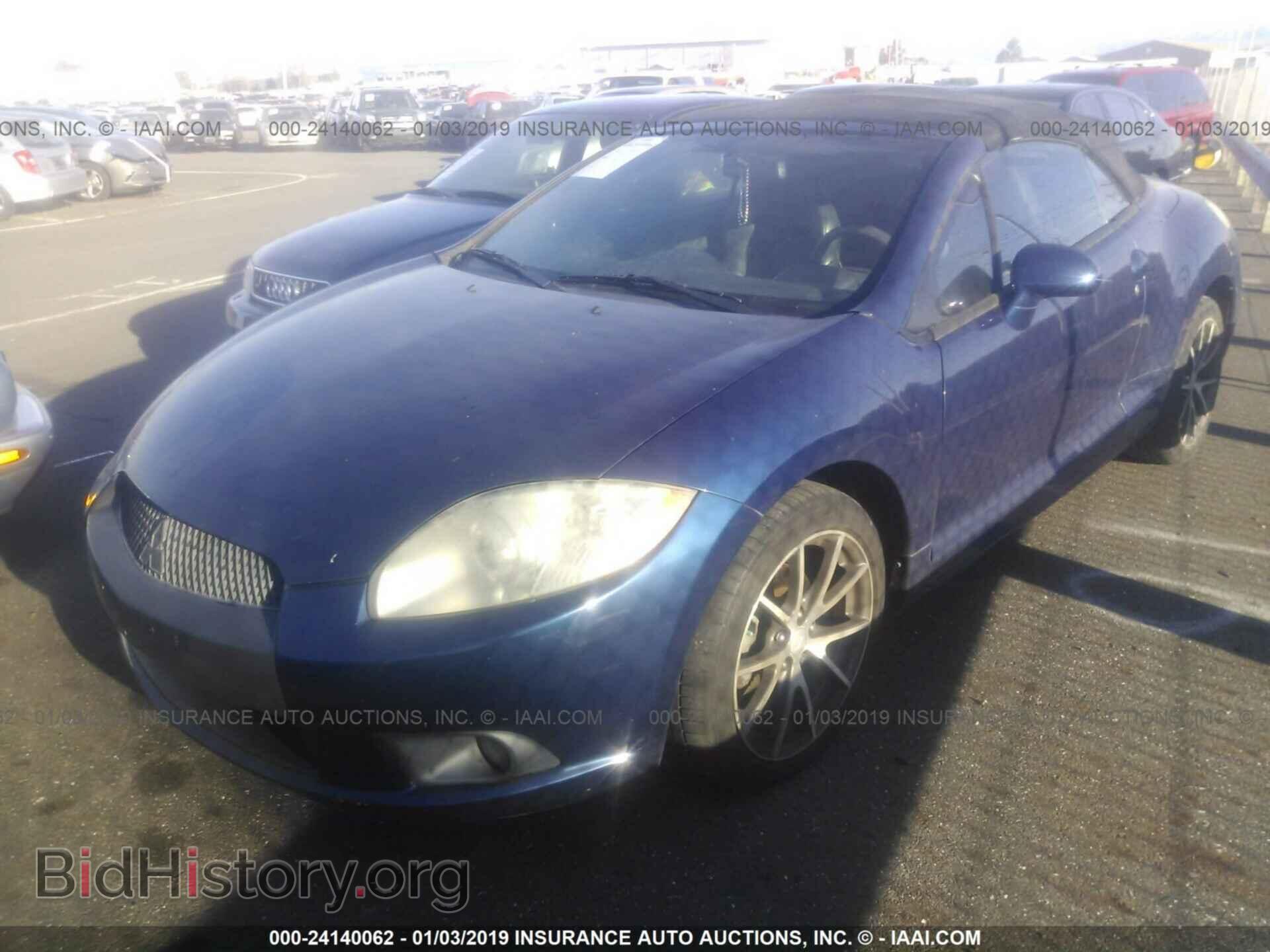 2010 MITSUBISHI ECLIPSE - VIN: 4A37L3ET4AE008937 - Фото 2