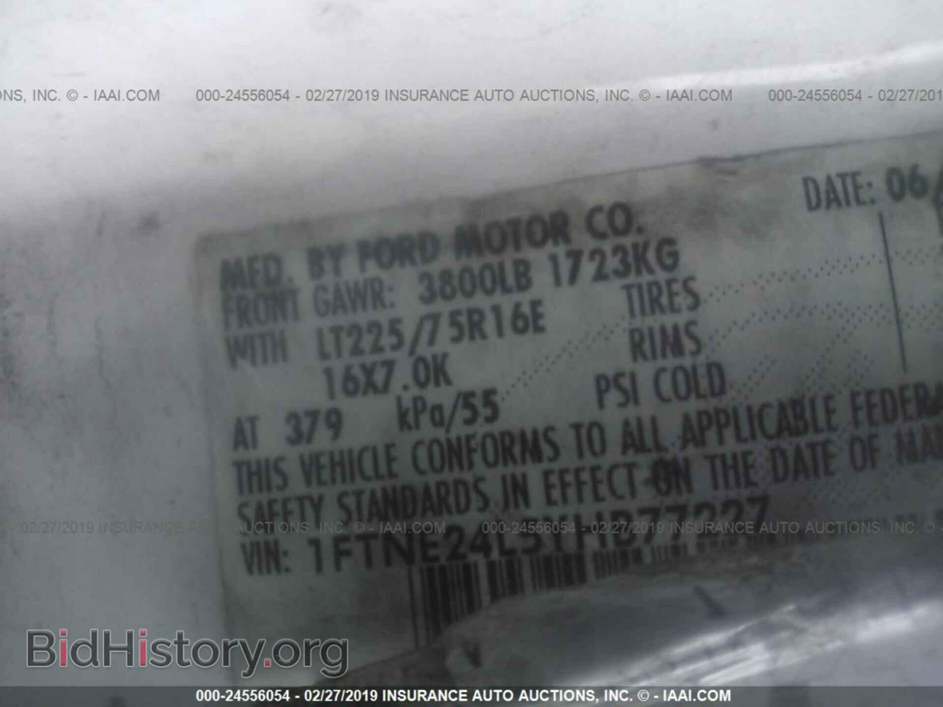 2000 FORD ECONOLINE - VIN: 1FTNE24L5YHB77227 - Photo 9