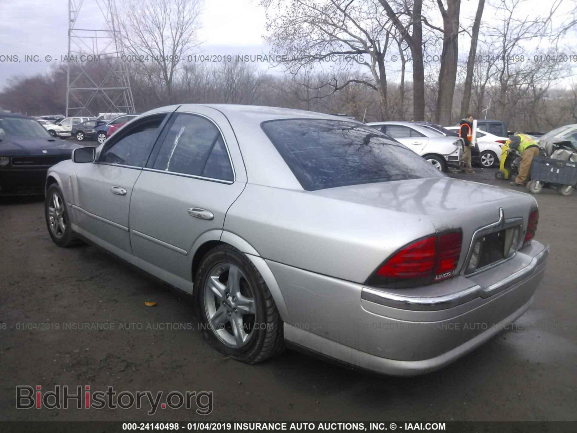 2002 LINCOLN LS - VIN: 1LNHM86S72Y680137 - Фото 3