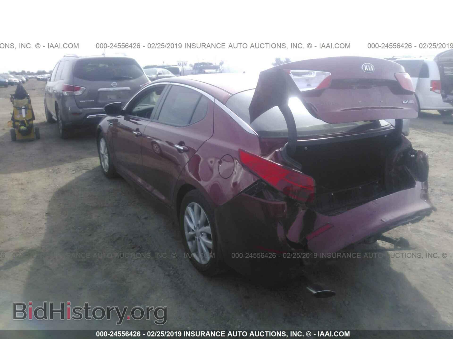 2015 KIA OPTIMA - VIN: 5XXGN4A73FG426534 - Фото 3
