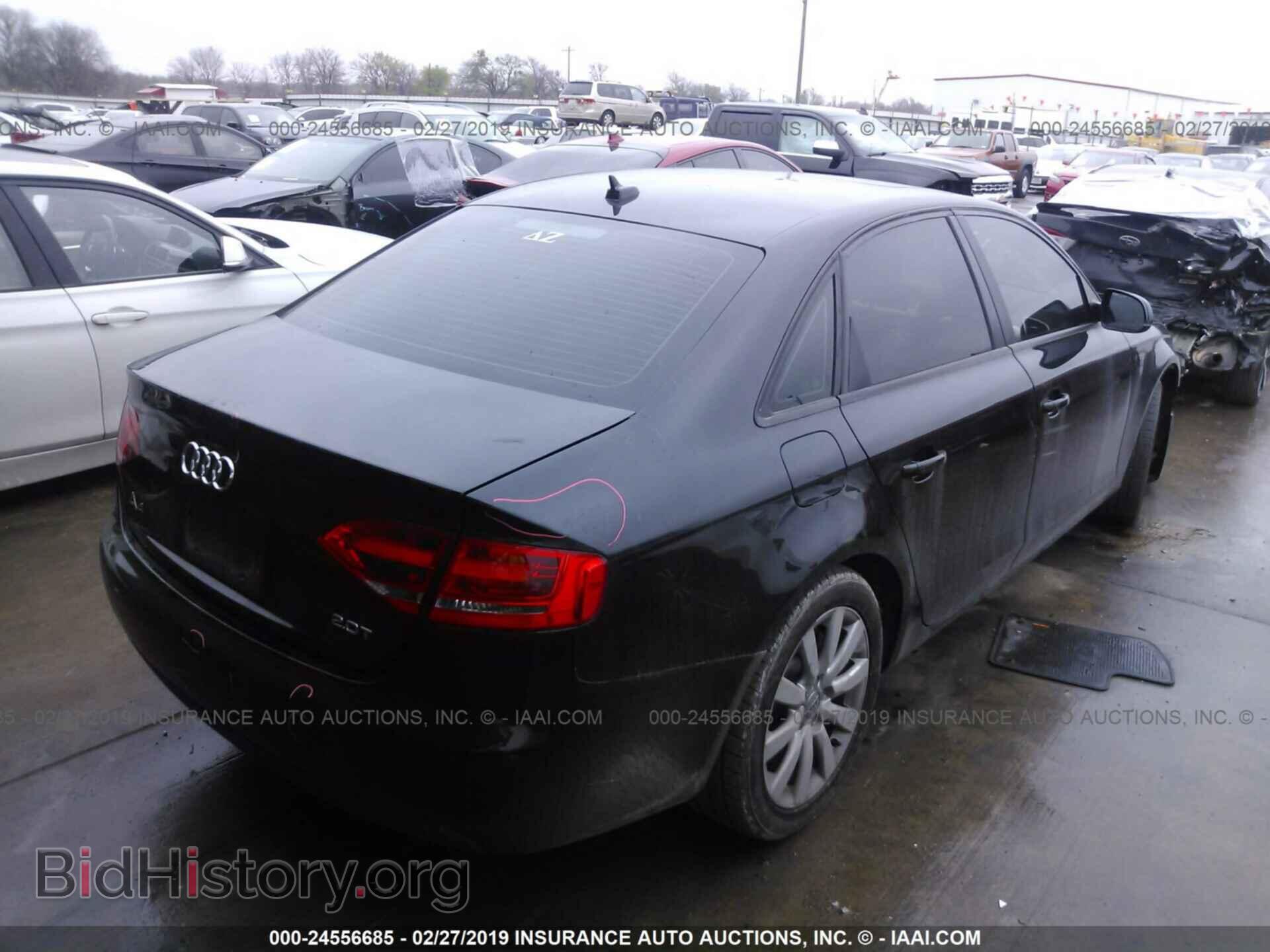 2012 AUDI A4 - VIN: WAUAFAFL1CN012172 - Photo 4
