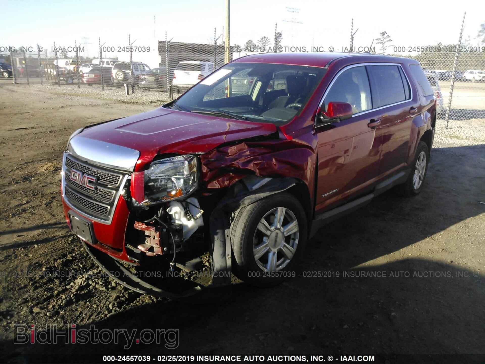 2015 GMC TERRAIN - VIN: 2GKALMEK8F6333645 - Фото 2