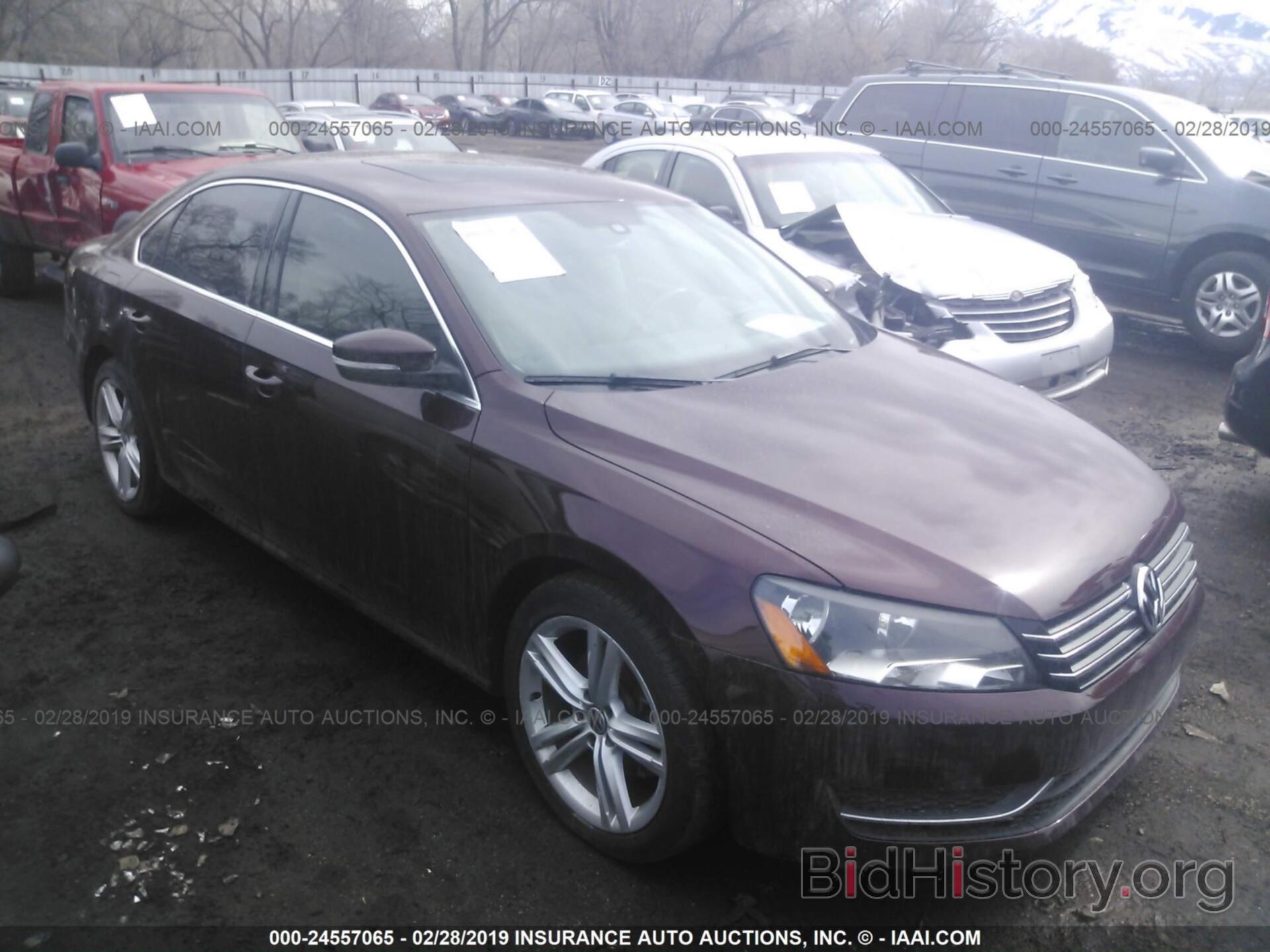 Photo 1VWBT7A30EC090495 - VOLKSWAGEN PASSAT 2014