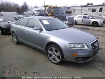 2008 Audi A6, серый — VIN WAUDH74F98N010944, IAAI