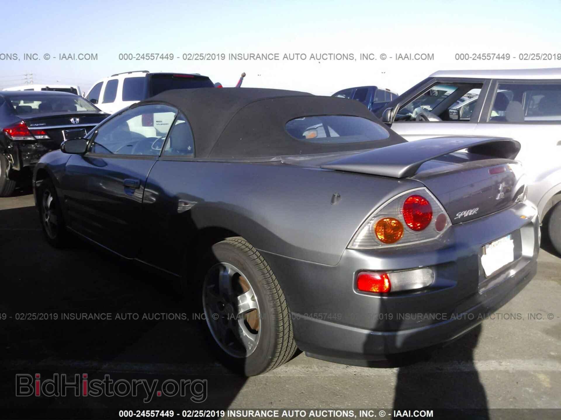 2004 MITSUBISHI ECLIPSE - VIN: 4A3AE45G54E064396 - Фото 3