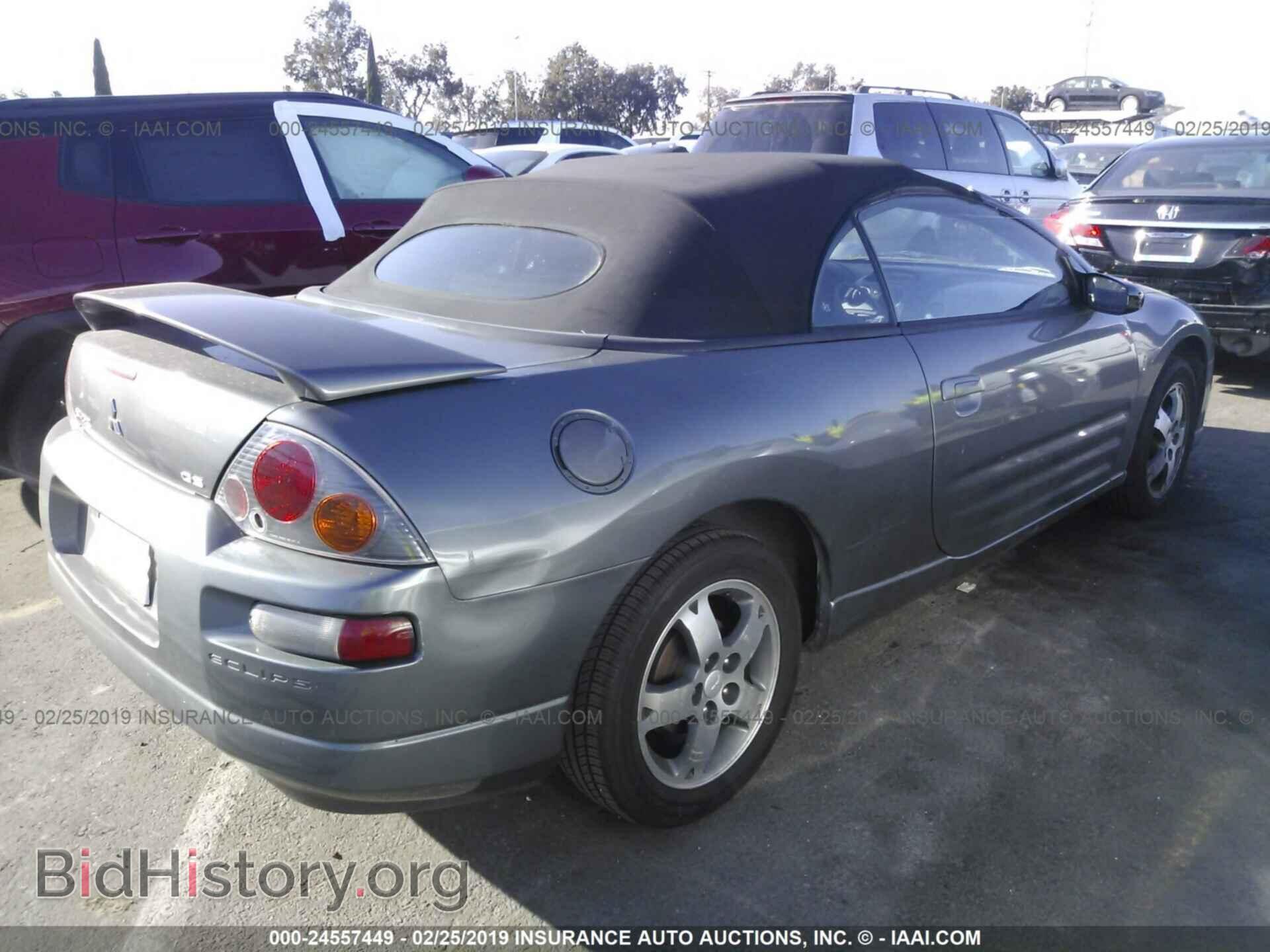 2004 MITSUBISHI ECLIPSE - VIN: 4A3AE45G54E064396 - Фото 4
