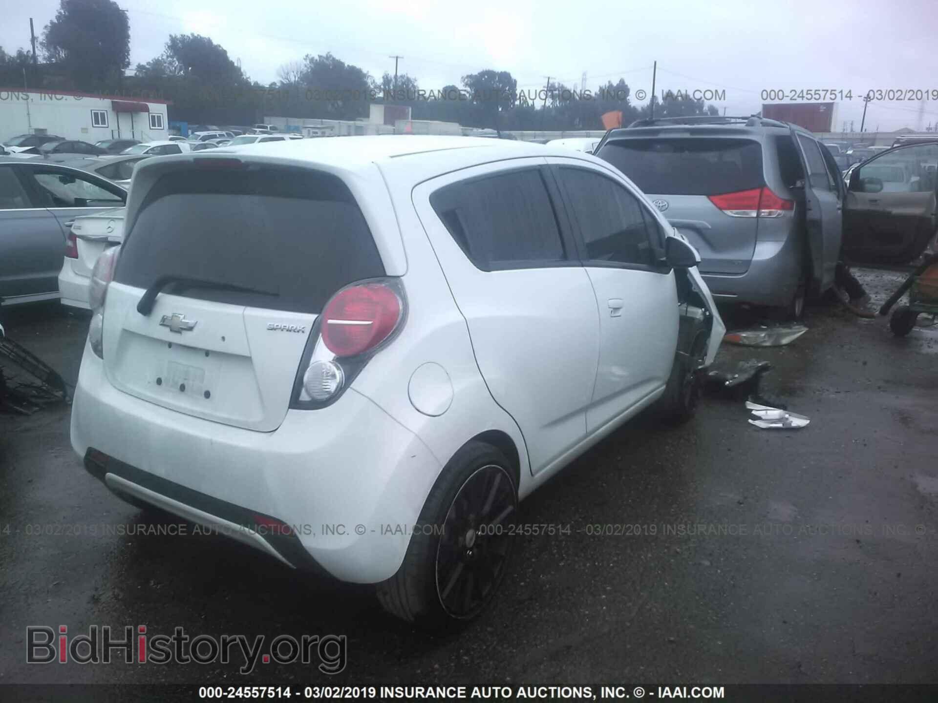 2013 CHEVROLET SPARK - VIN: KL8CB6S97DC508145 - Фото 4