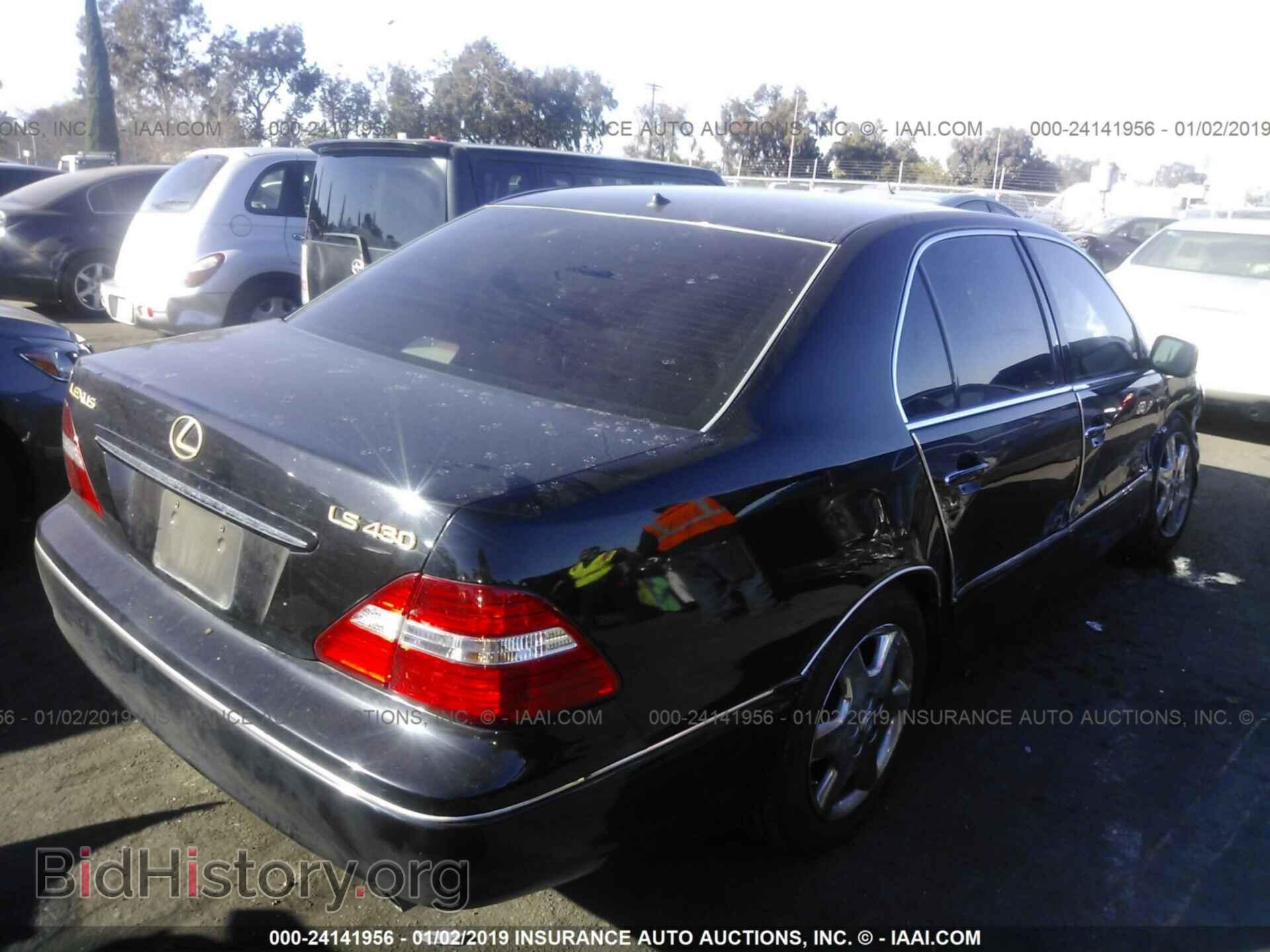 2004 LEXUS LS - VIN: JTHBN36F340128423 - Photo 4