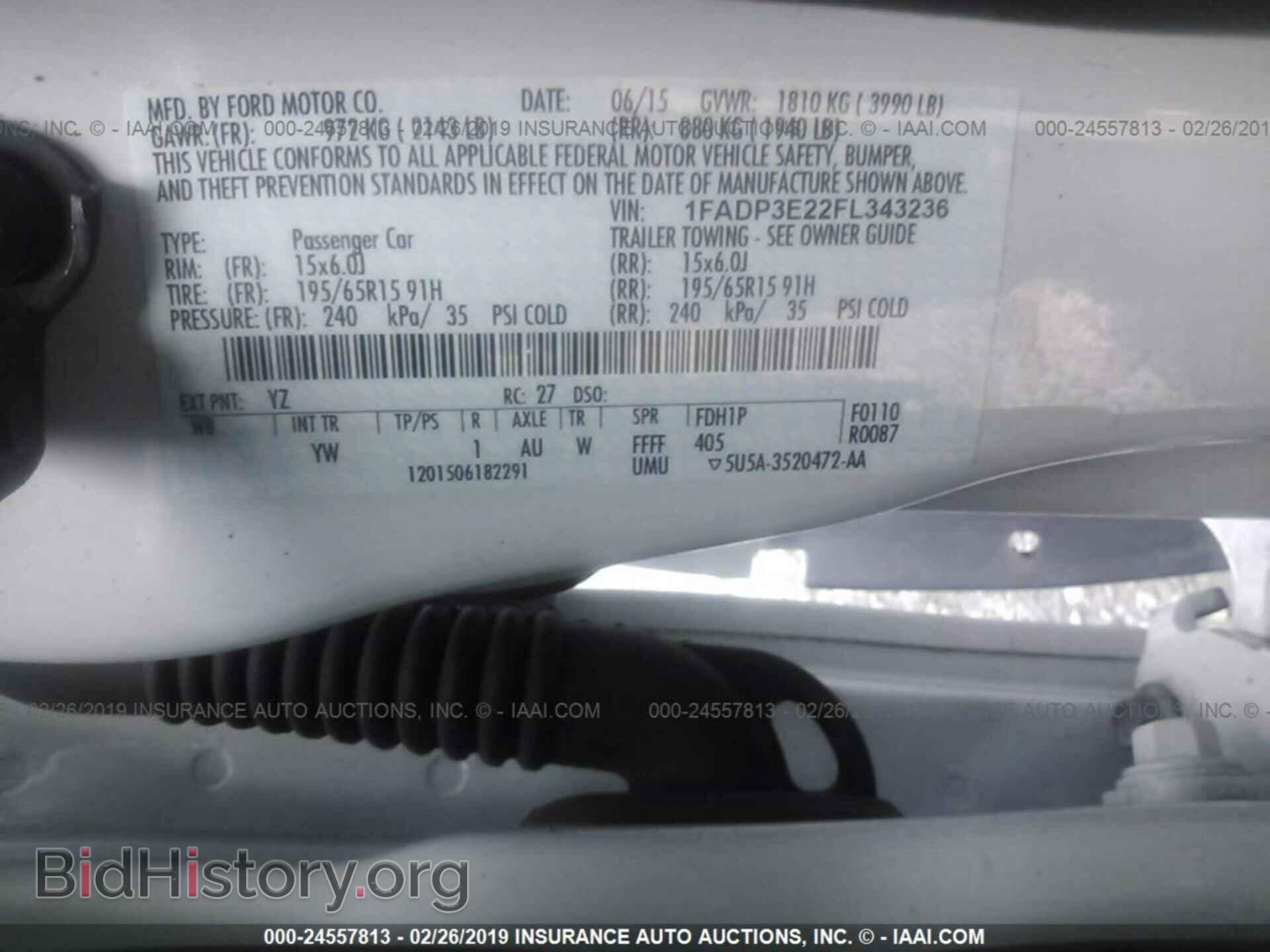 2015 FORD FOCUS - VIN: 1FADP3E22FL343236 - Photo 9