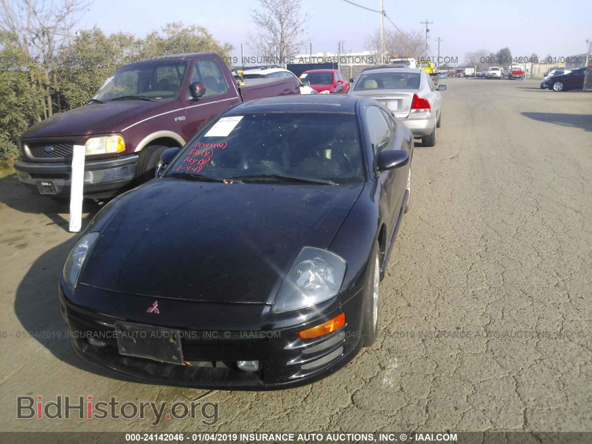 2001 MITSUBISHI ECLIPSE - VIN: 4A3AC54HX1E137988 - Фото 2