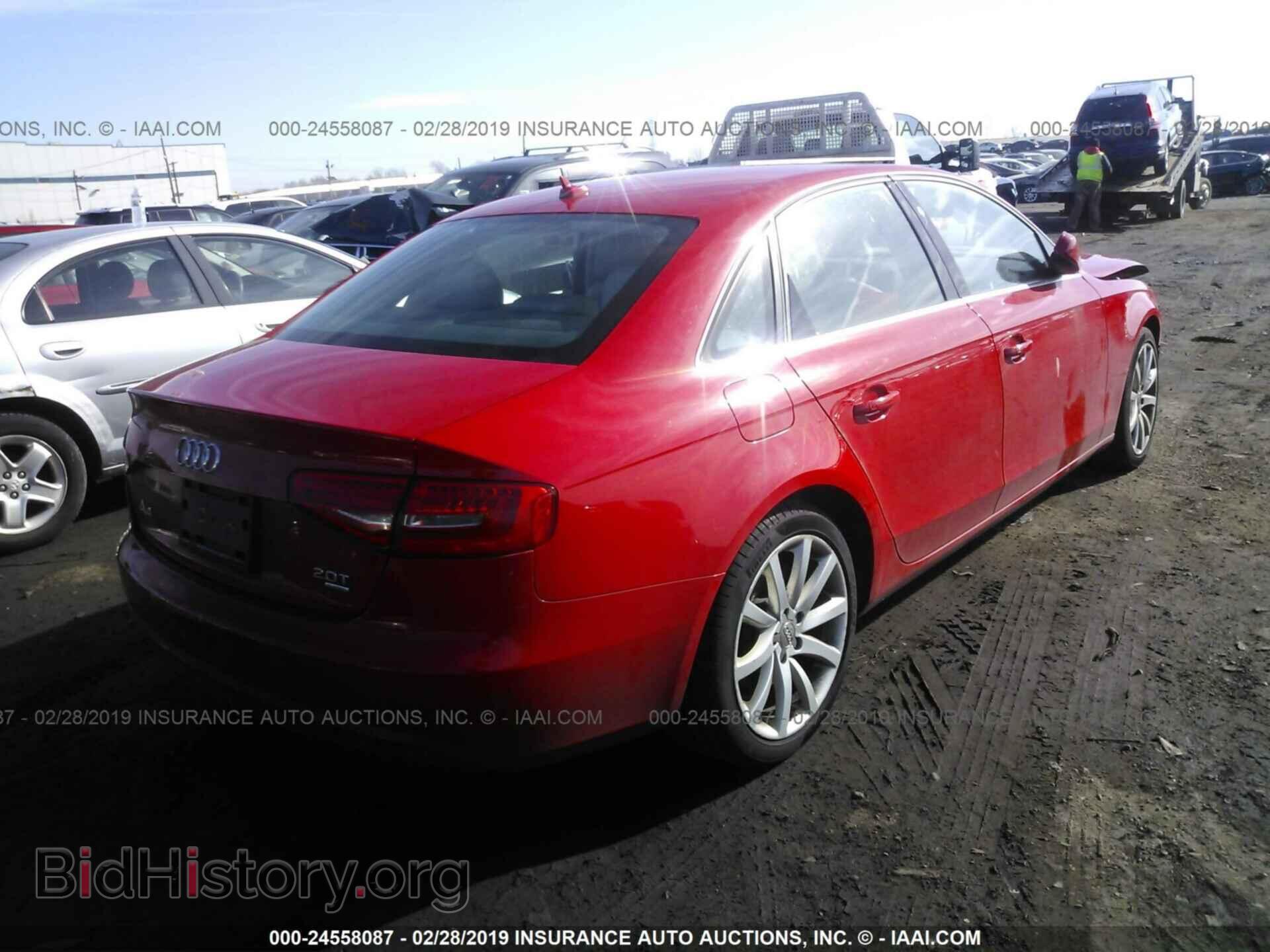 2013 AUDI A4 - VIN: WAUFFAFLXDN012789 - Photo 4