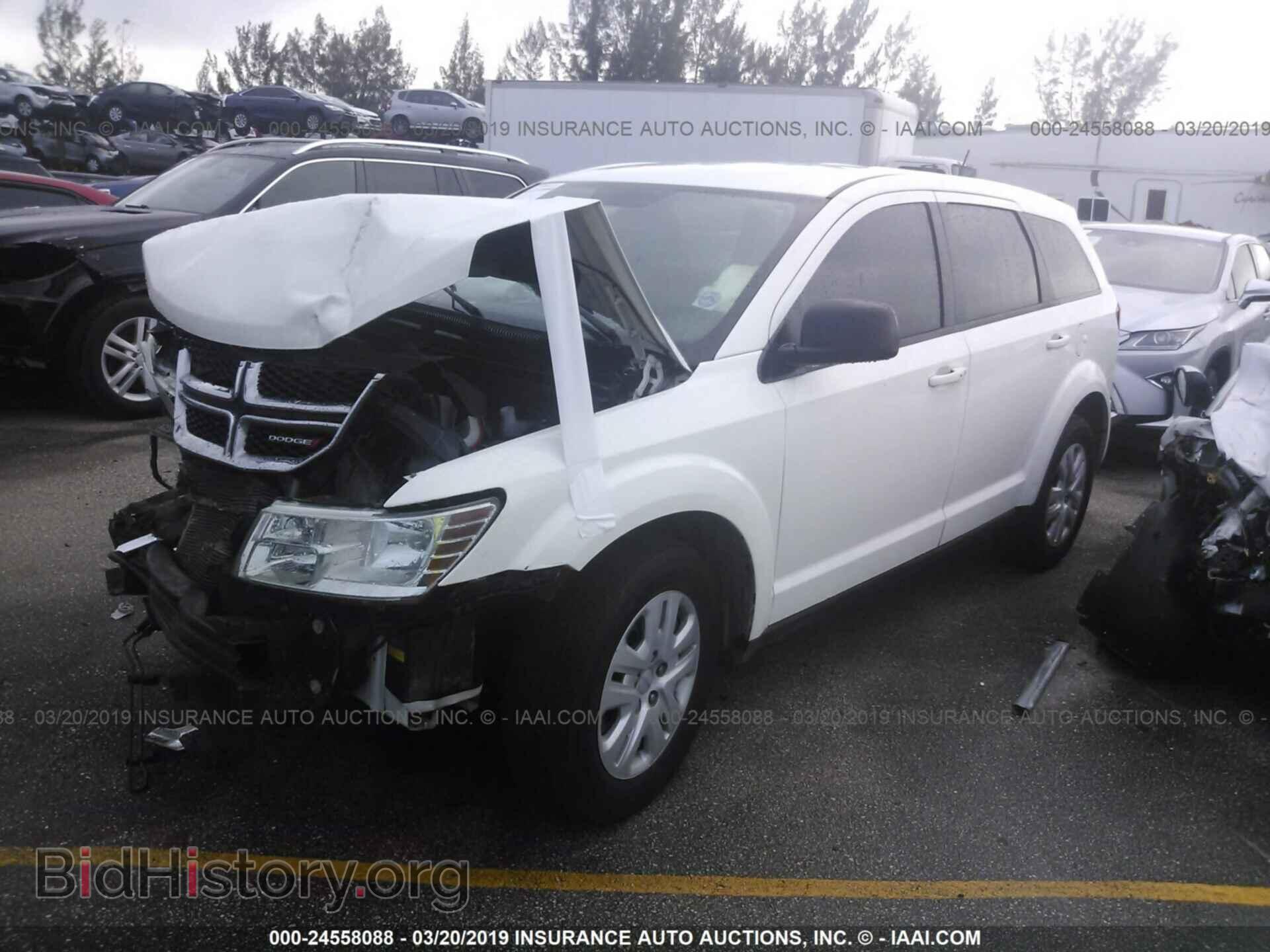 2015 DODGE JOURNEY - VIN: 3C4PDCAB6FT715039 - Фото 2