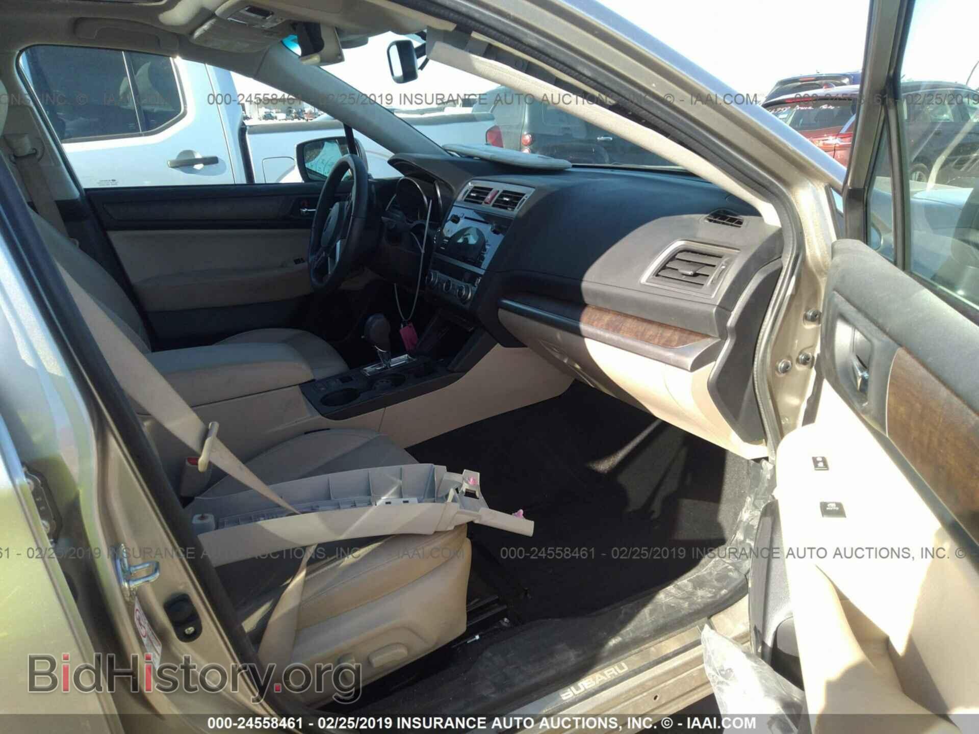 2016 SUBARU OUTBACK - VIN: 4S4BSBNC1G3230913 - Фото 5