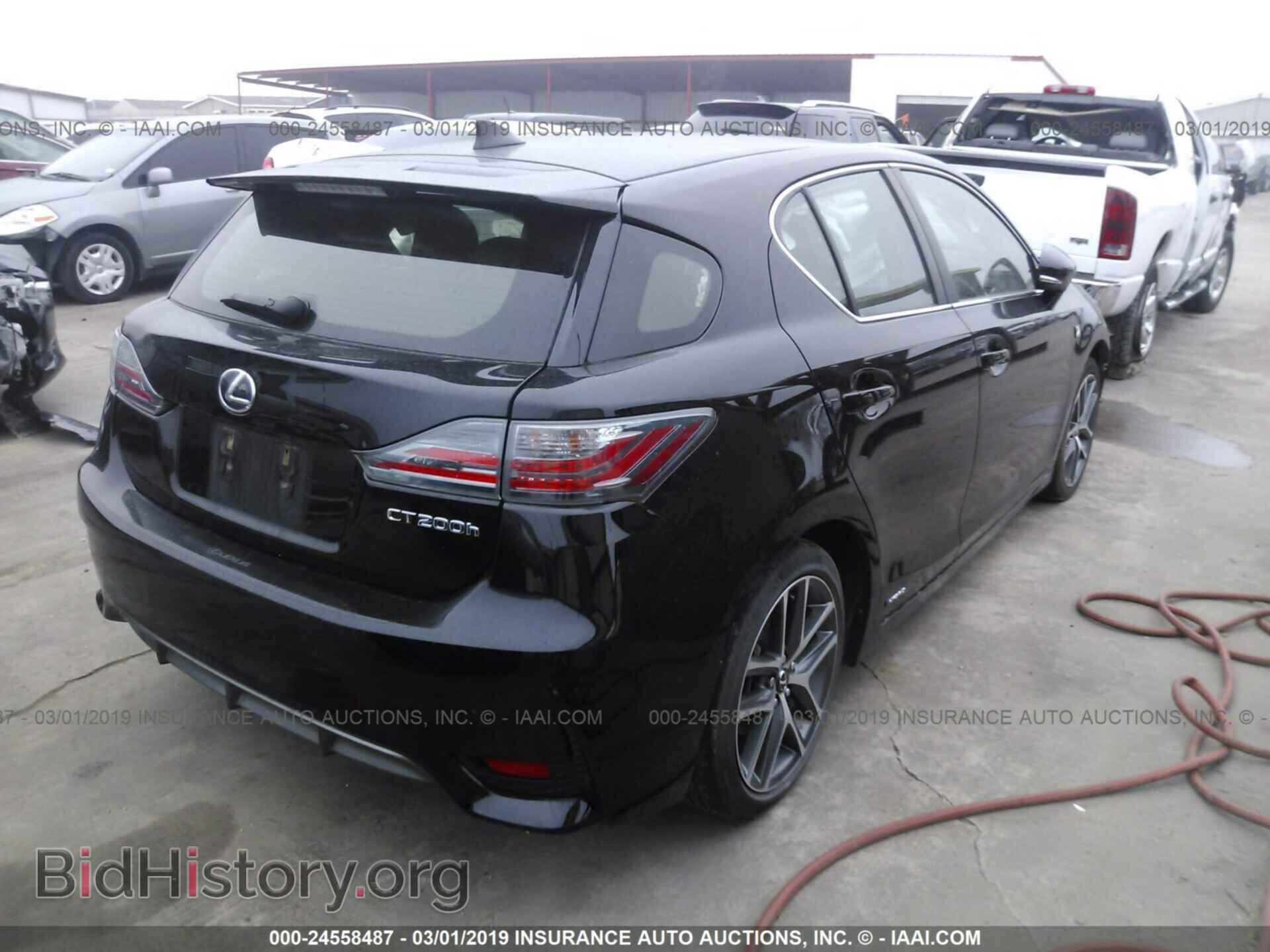 2014 LEXUS CT - VIN: JTHKD5BH6E2182553 - Фото 4