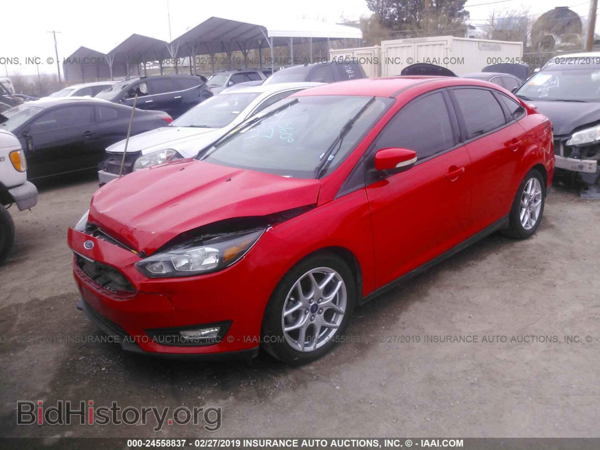 2015 FORD FOCUS - VIN: 1FADP3F23FL305836 - Фото 2