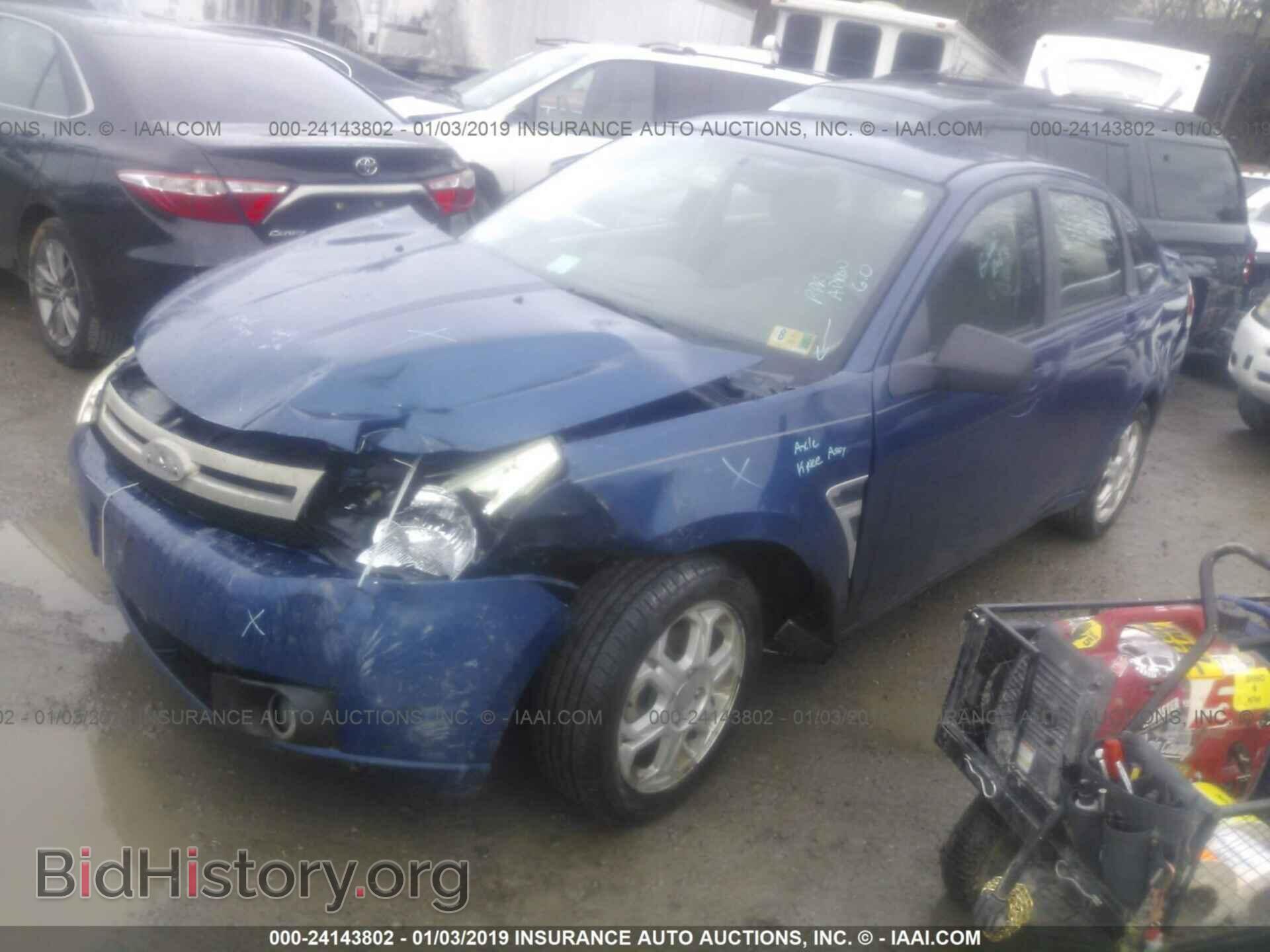 2008 FORD FOCUS - VIN: 1FAHP35N98W232566 - Фото 2