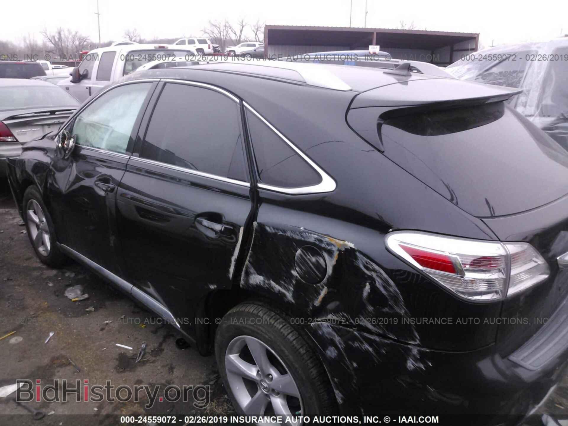 2011 LEXUS RX - VIN: 2T2BK1BAXBC083942 - Photo 3