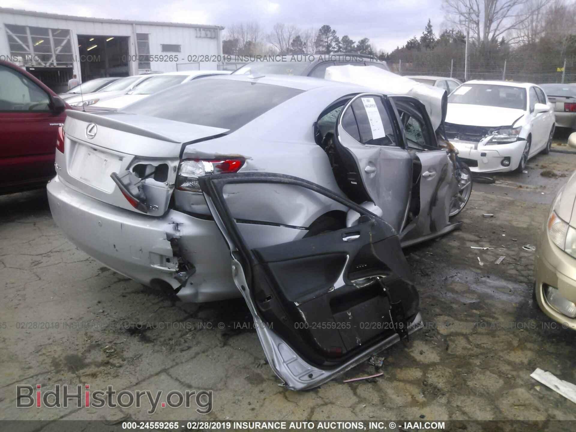 2007 LEXUS IS - VIN: JTHBE262172011777 - Фото 4