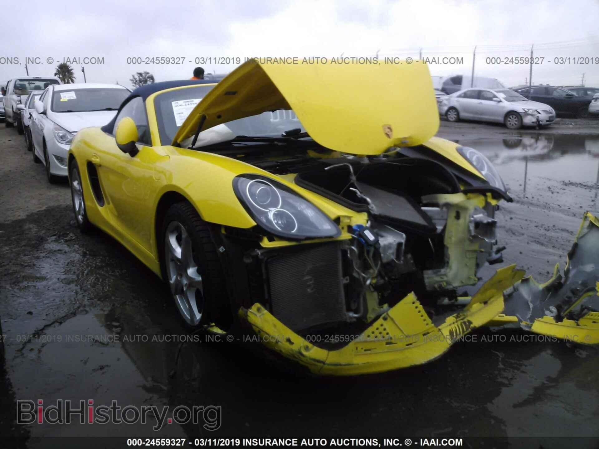 Фотография WP0CA2A83FS110239 - PORSCHE BOXSTER 2015