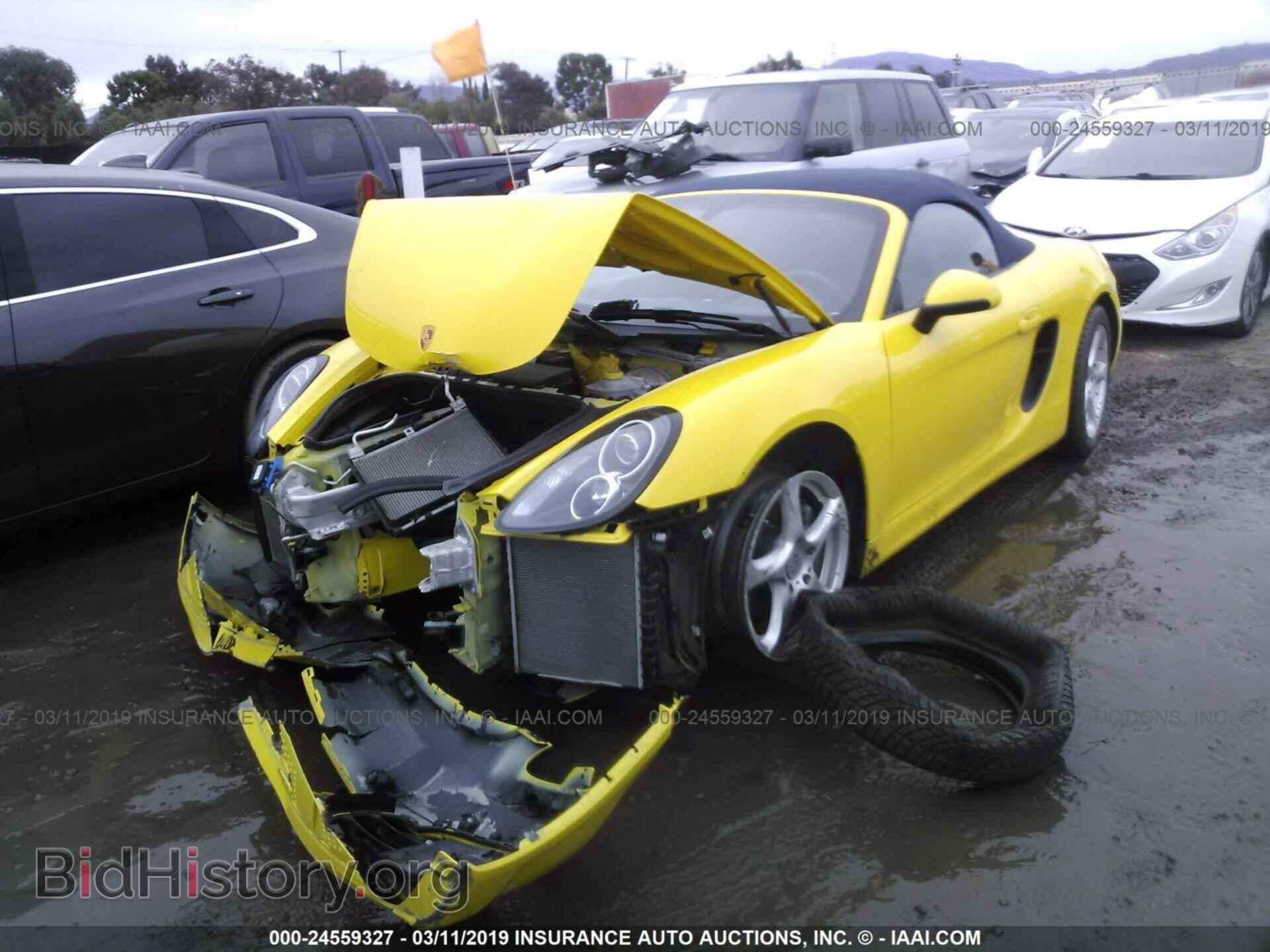 2015 PORSCHE BOXSTER - VIN: WP0CA2A83FS110239 - Фото 2
