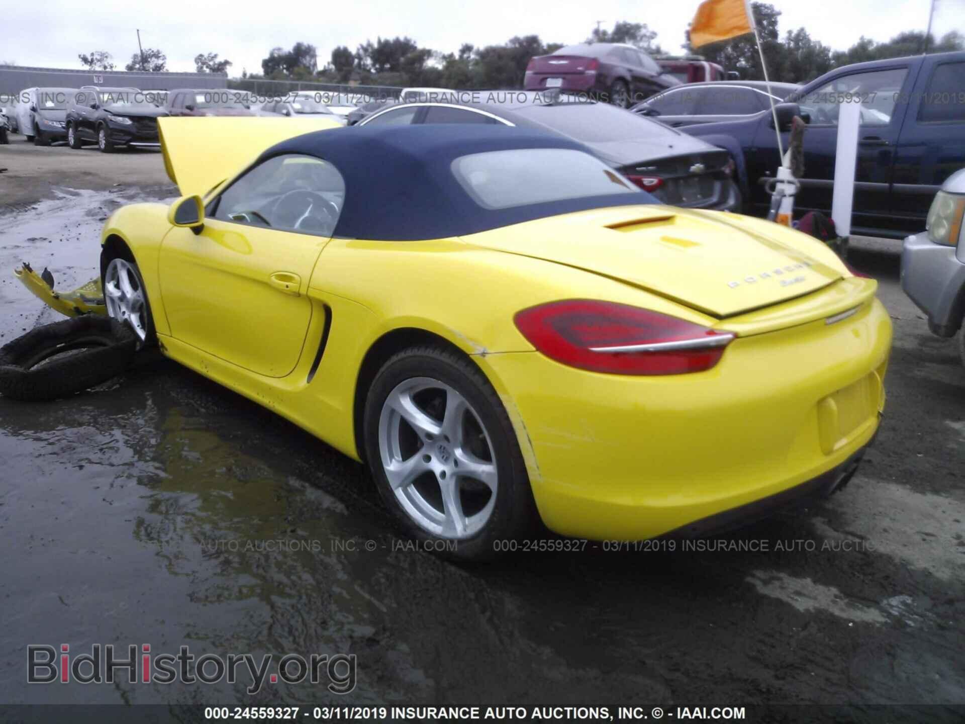 2015 PORSCHE BOXSTER - VIN: WP0CA2A83FS110239 - Фото 3