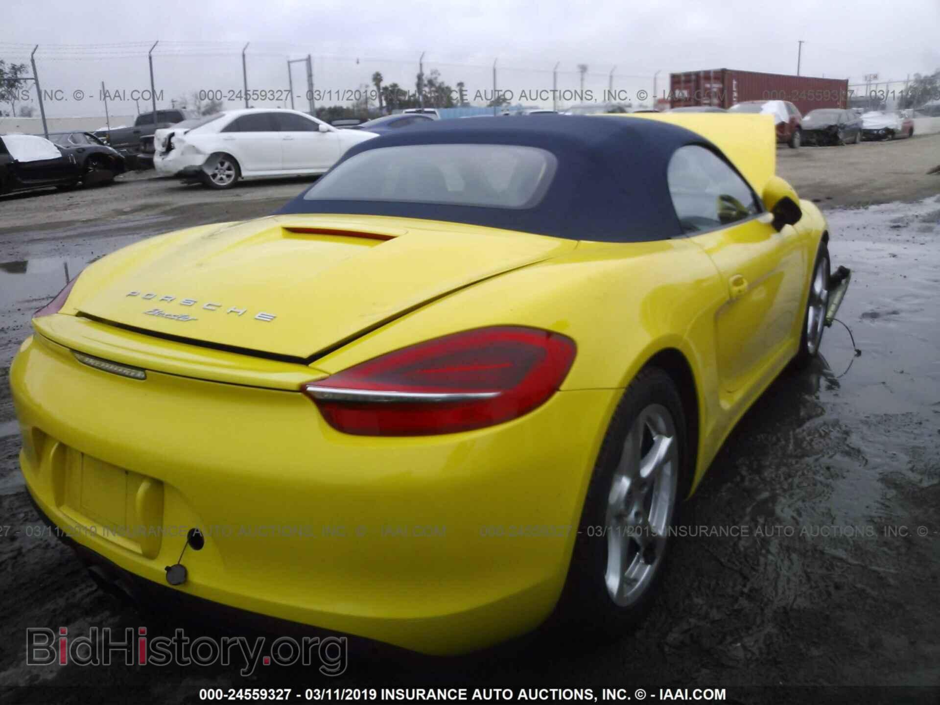 2015 PORSCHE BOXSTER - VIN: WP0CA2A83FS110239 - Фото 4