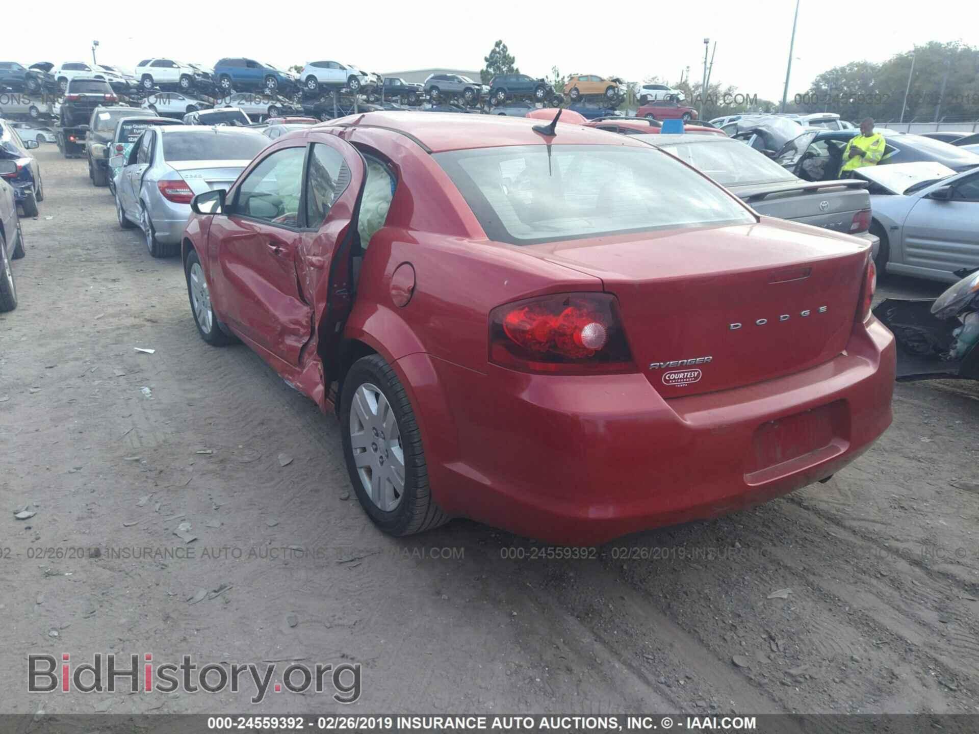 2013 DODGE AVENGER - VIN: 1C3CDZAB9DN599628 - Photo 3