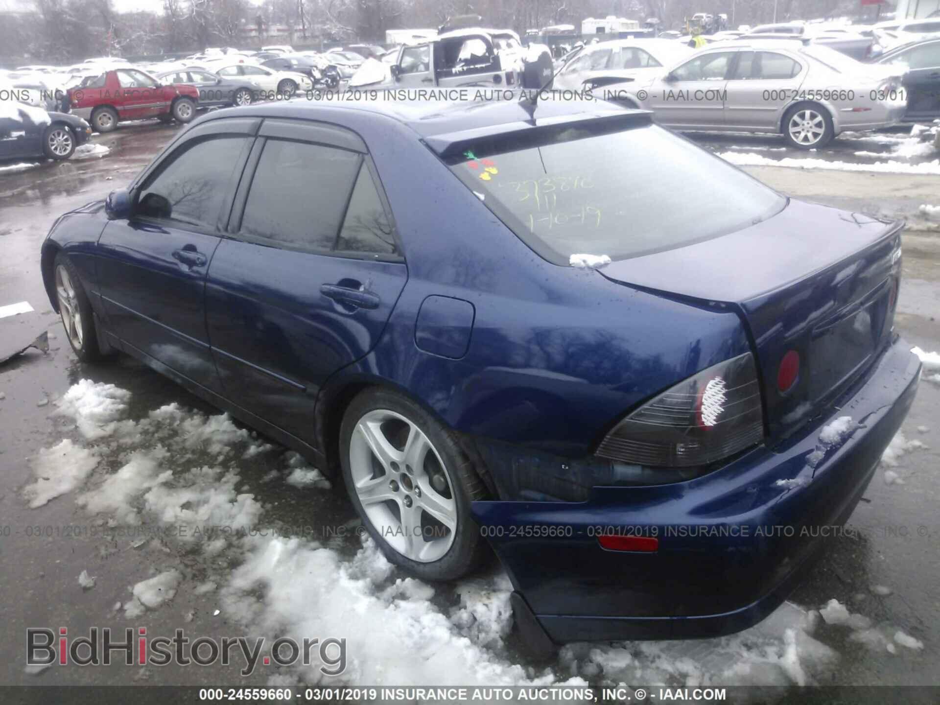 2001 LEXUS IS - VIN: JTHBD182210020484 - Фото 3