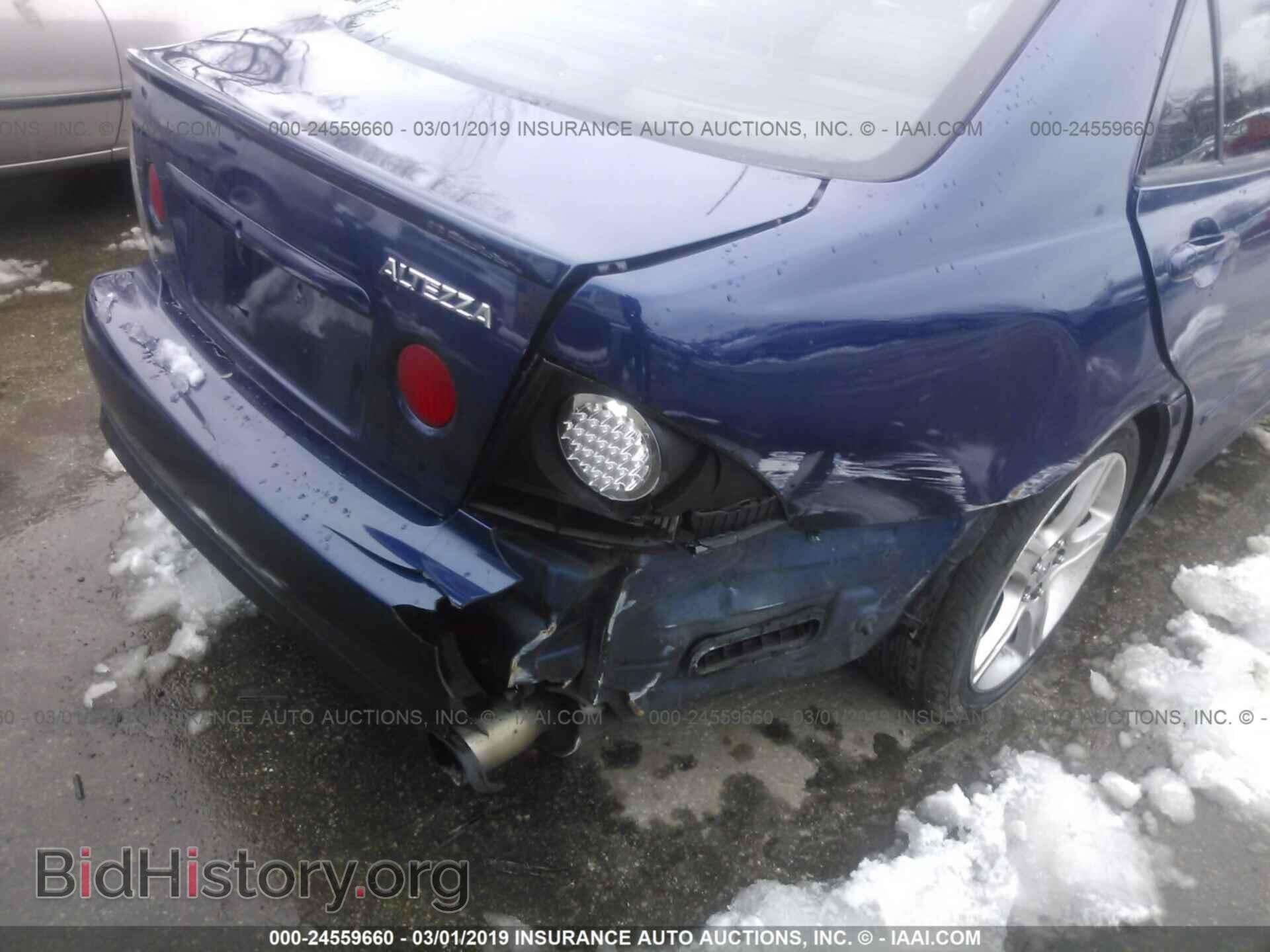 2001 LEXUS IS - VIN: JTHBD182210020484 - Фото 6