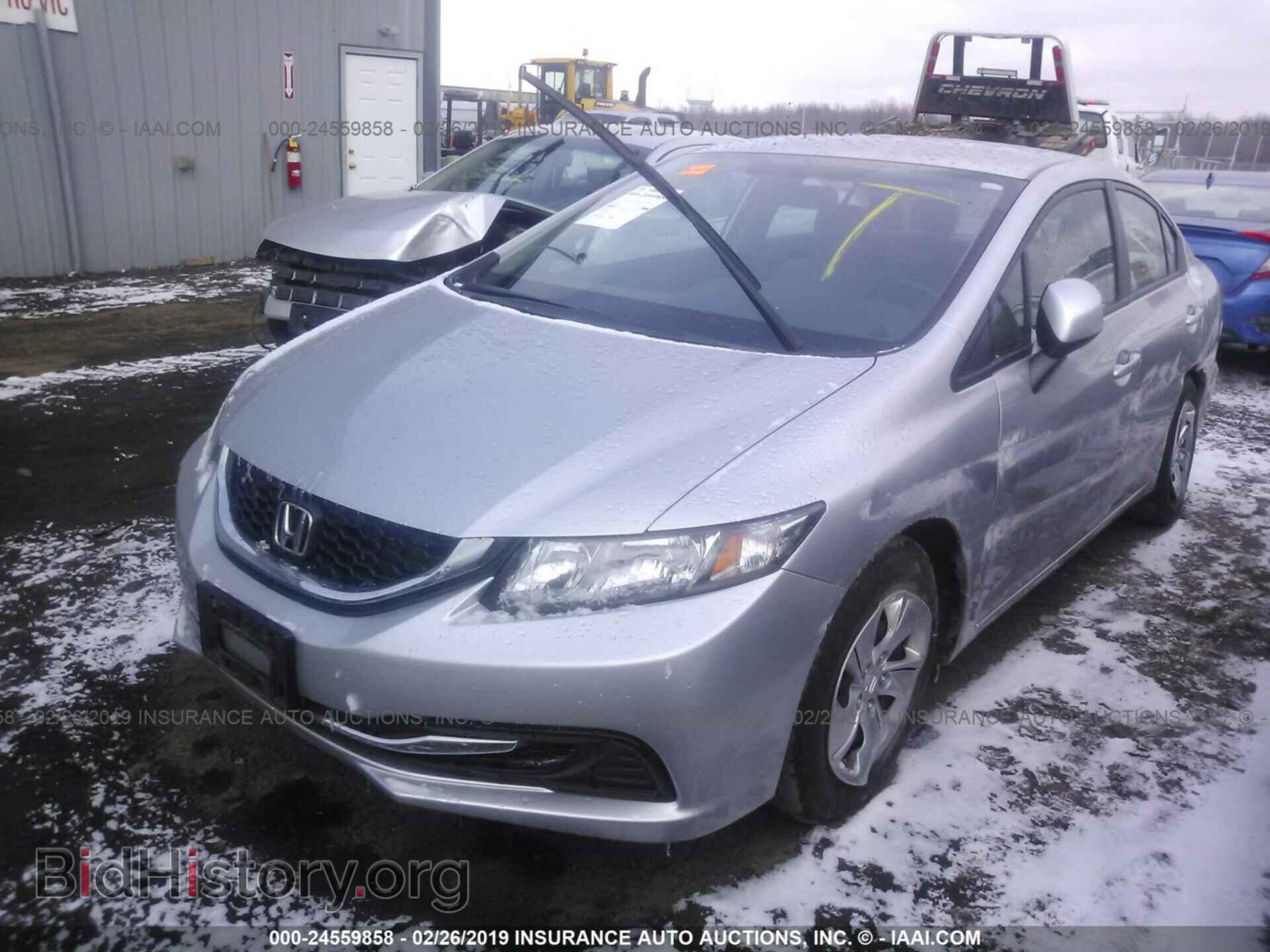2013 HONDA CIVIC - VIN: 19XFB2F50DE047450 - Фото 2