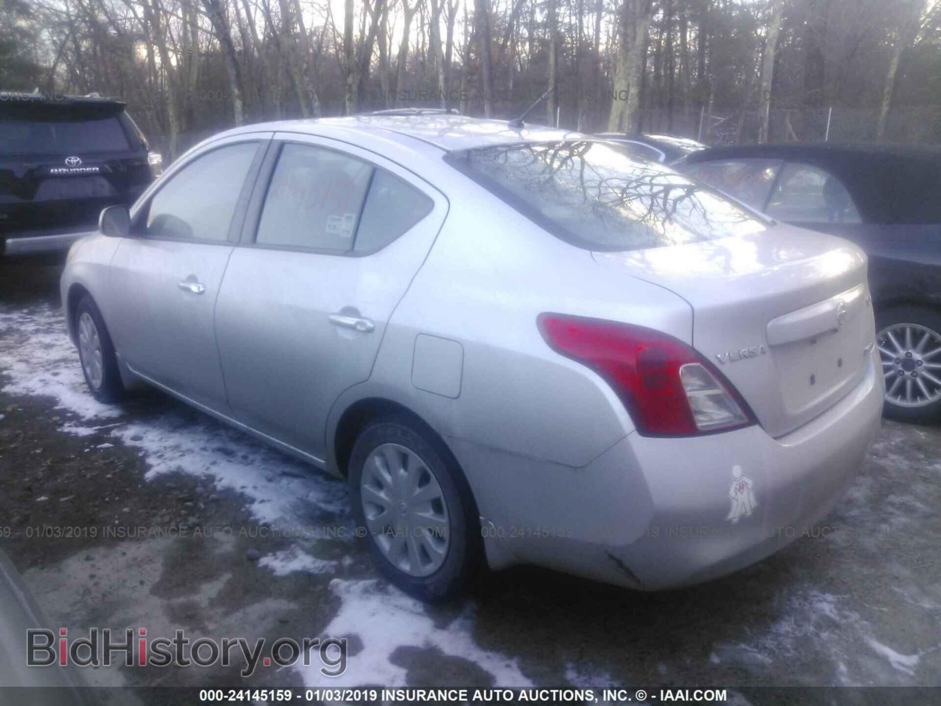 2012 NISSAN VERSA - VIN: 3N1CN7AP8CL875954 - Фото 3