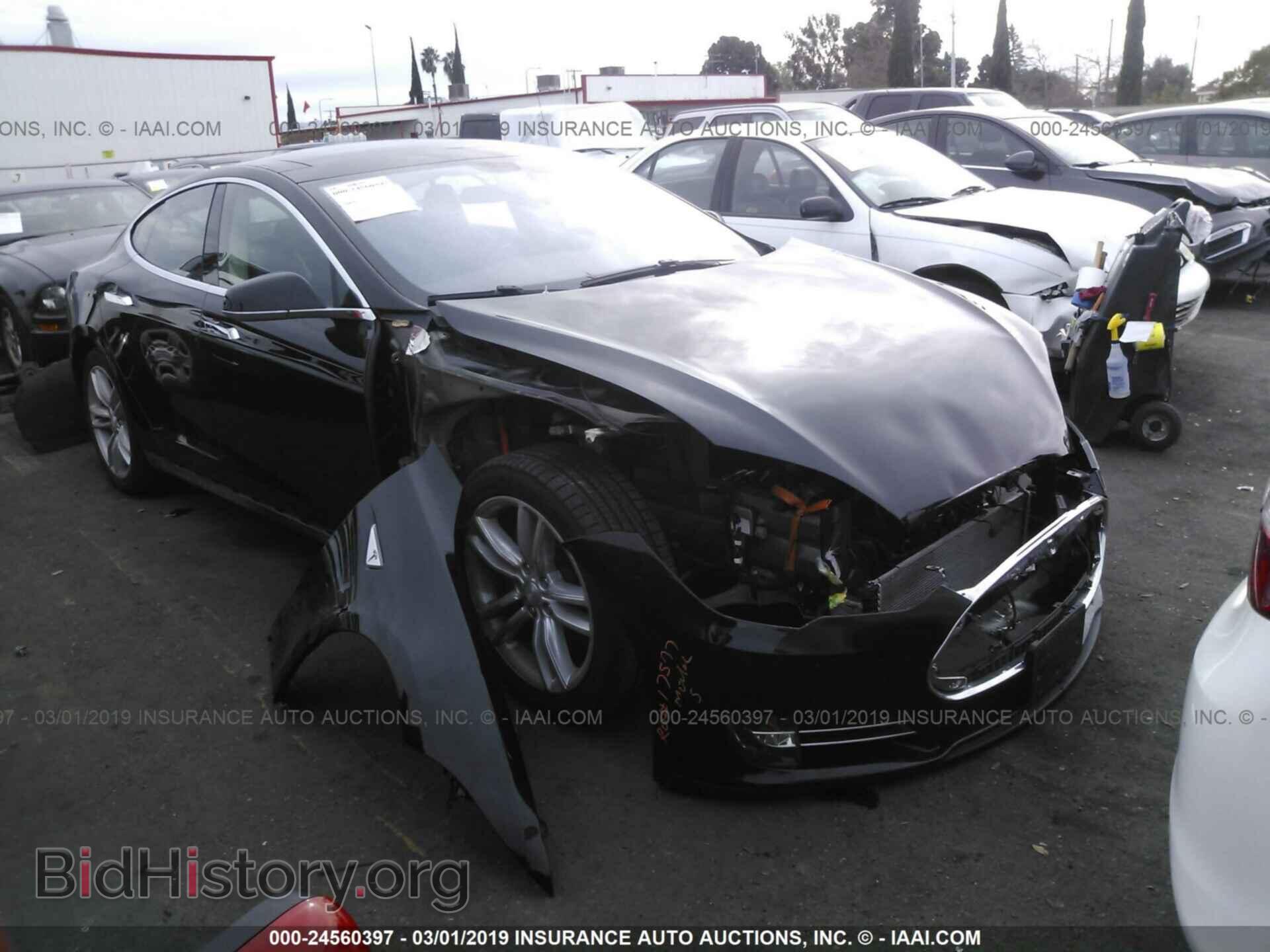 Photo 5YJSA1S14EFP49510 - TESLA MODEL S 2014