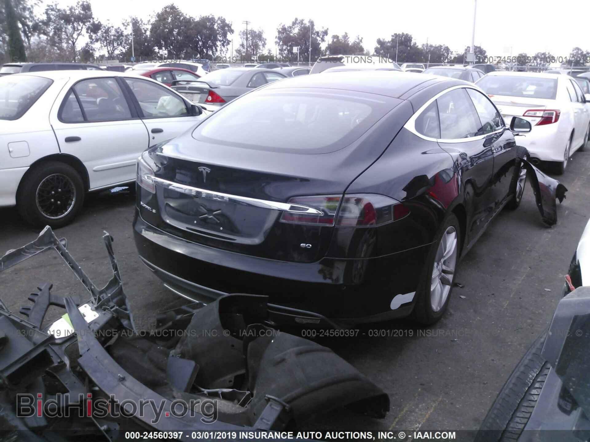 2014 TESLA MODEL S - VIN: 5YJSA1S14EFP49510 - Фото 4