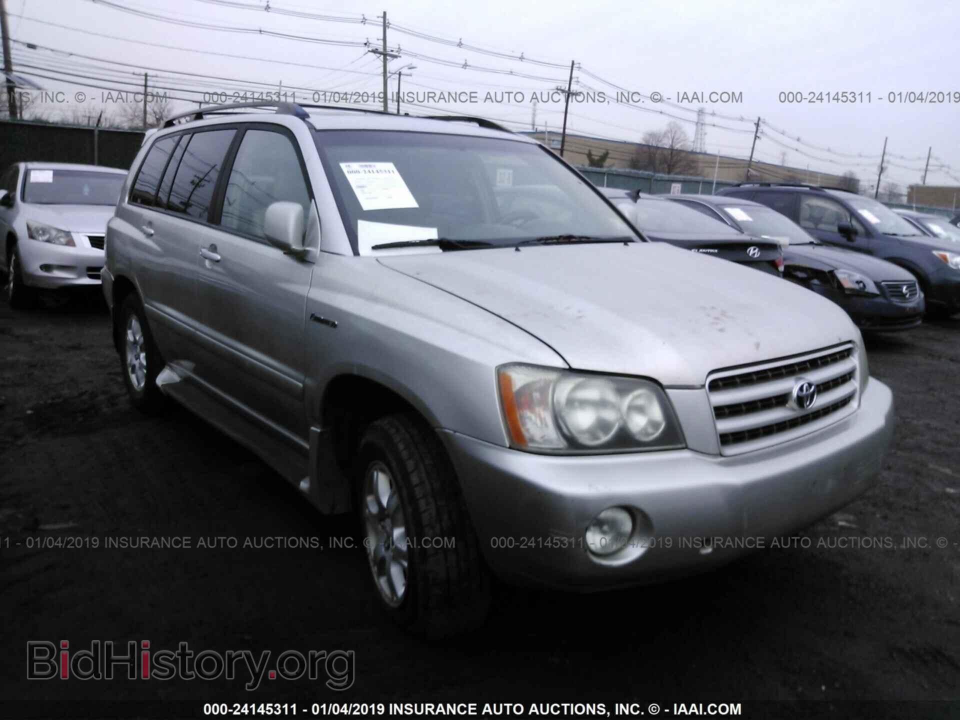 Фотография JTEHF21A120051459 - TOYOTA HIGHLANDER 2002