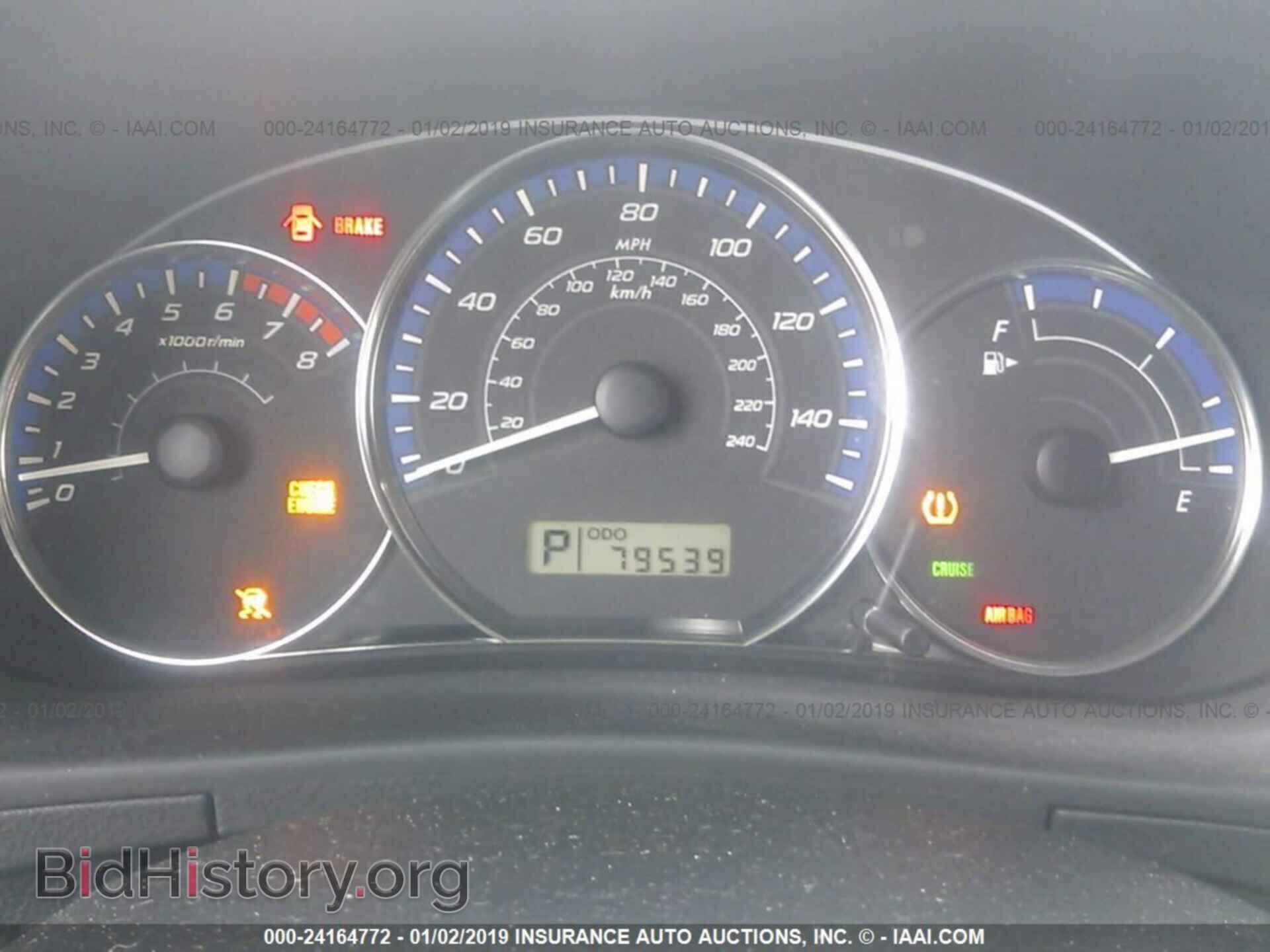 2010 SUBARU FORESTER - VIN: JF2SH6CC7AH718756 - Фото 7