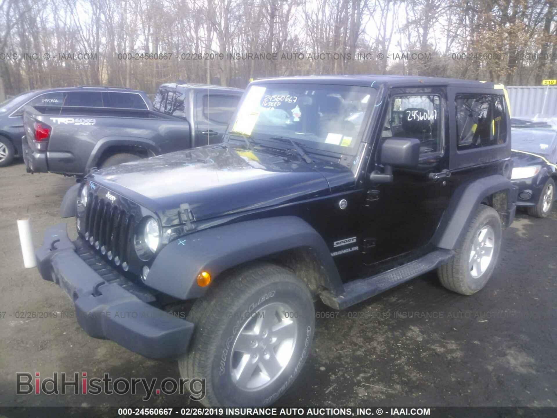 2016 JEEP WRANGLER - VIN: 1C4AJWAG5GL315921 - Фото 2