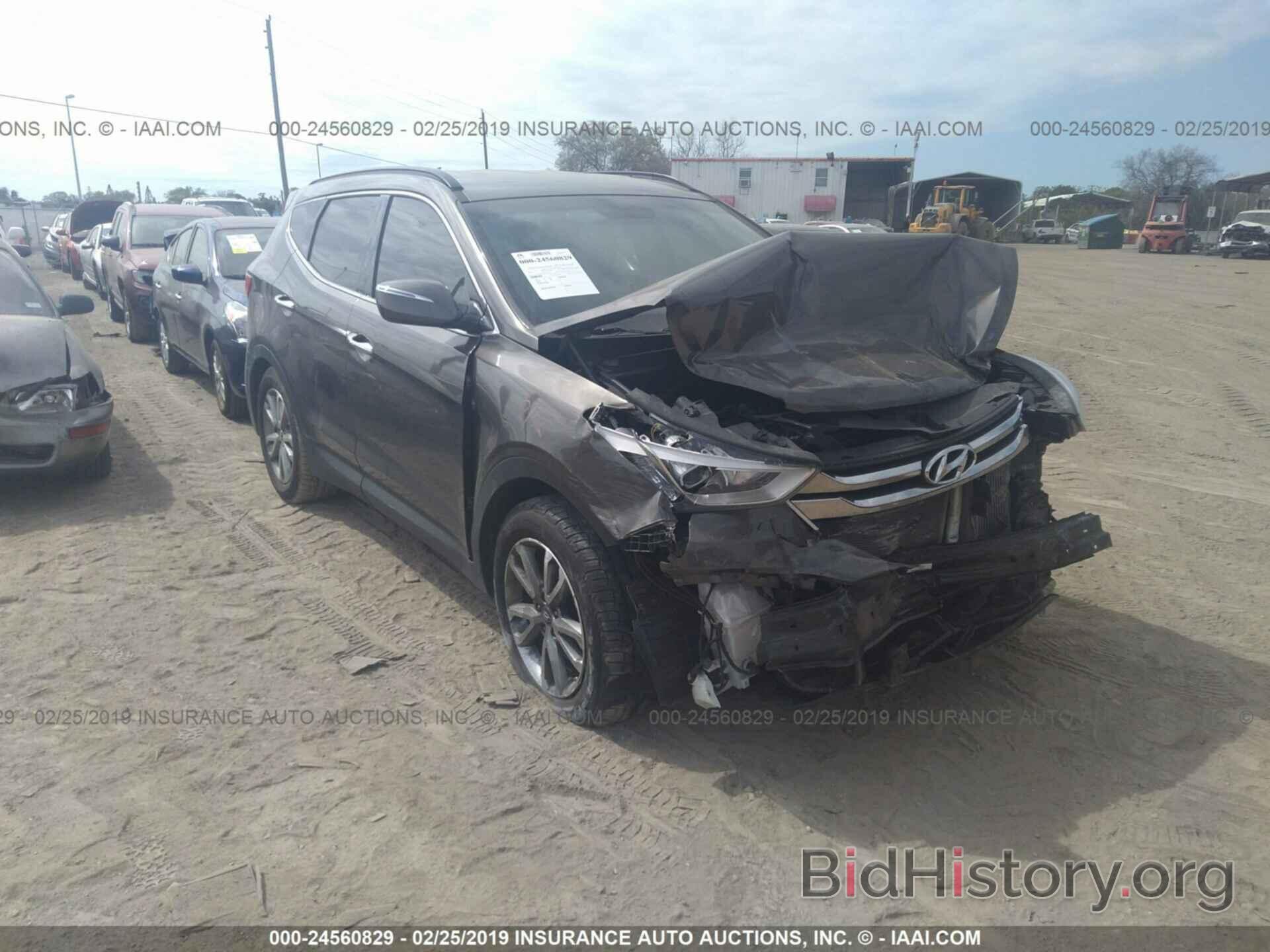 Photo 5XYZU3LAXEG221737 - HYUNDAI SANTA FE SPORT 2014