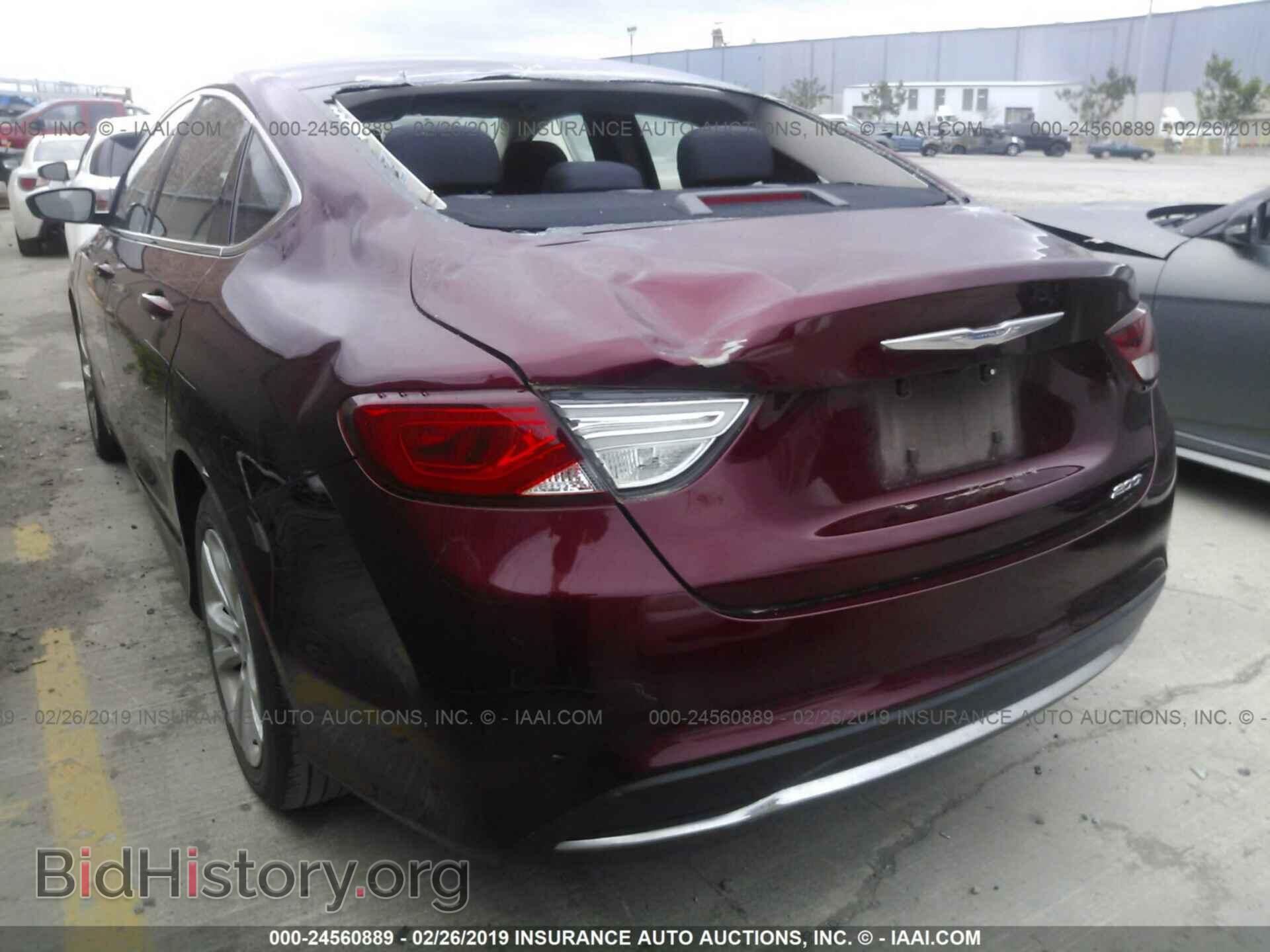 2016 CHRYSLER 200 - VIN: 1C3CCCAB5GN121839 - Photo 3